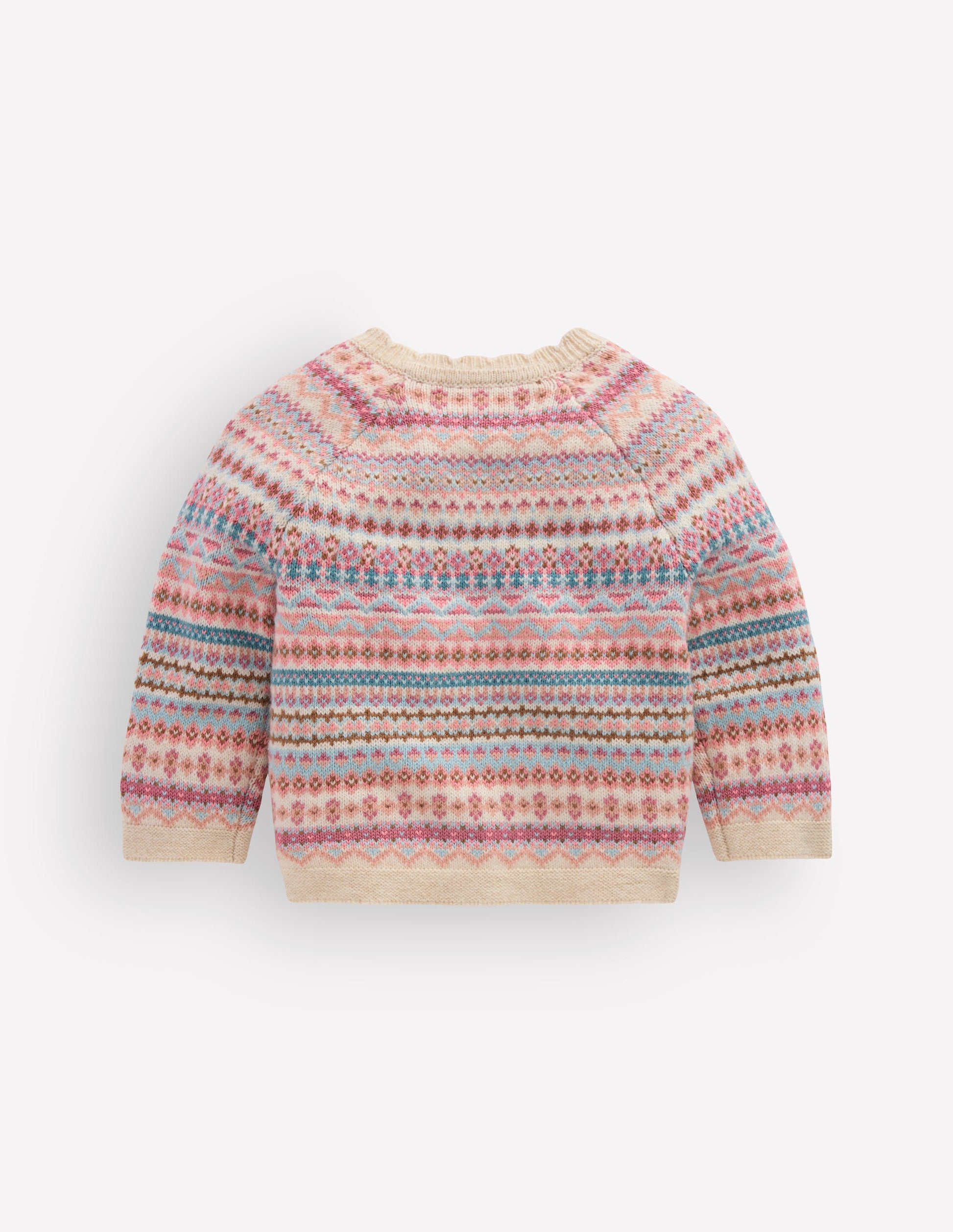 Fair Isle Cardigan-Soft Multi Fair Isle-3