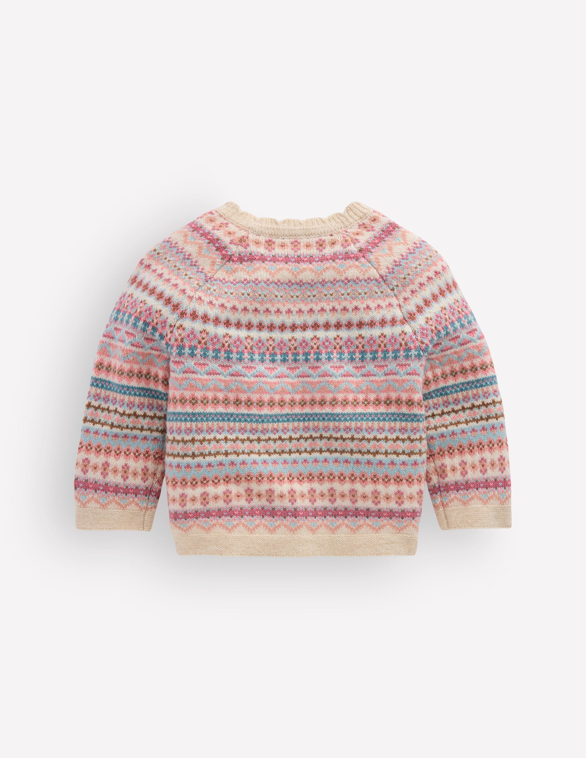 Fair Isle Cardigan-Soft Multi Fair Isle - Image 3