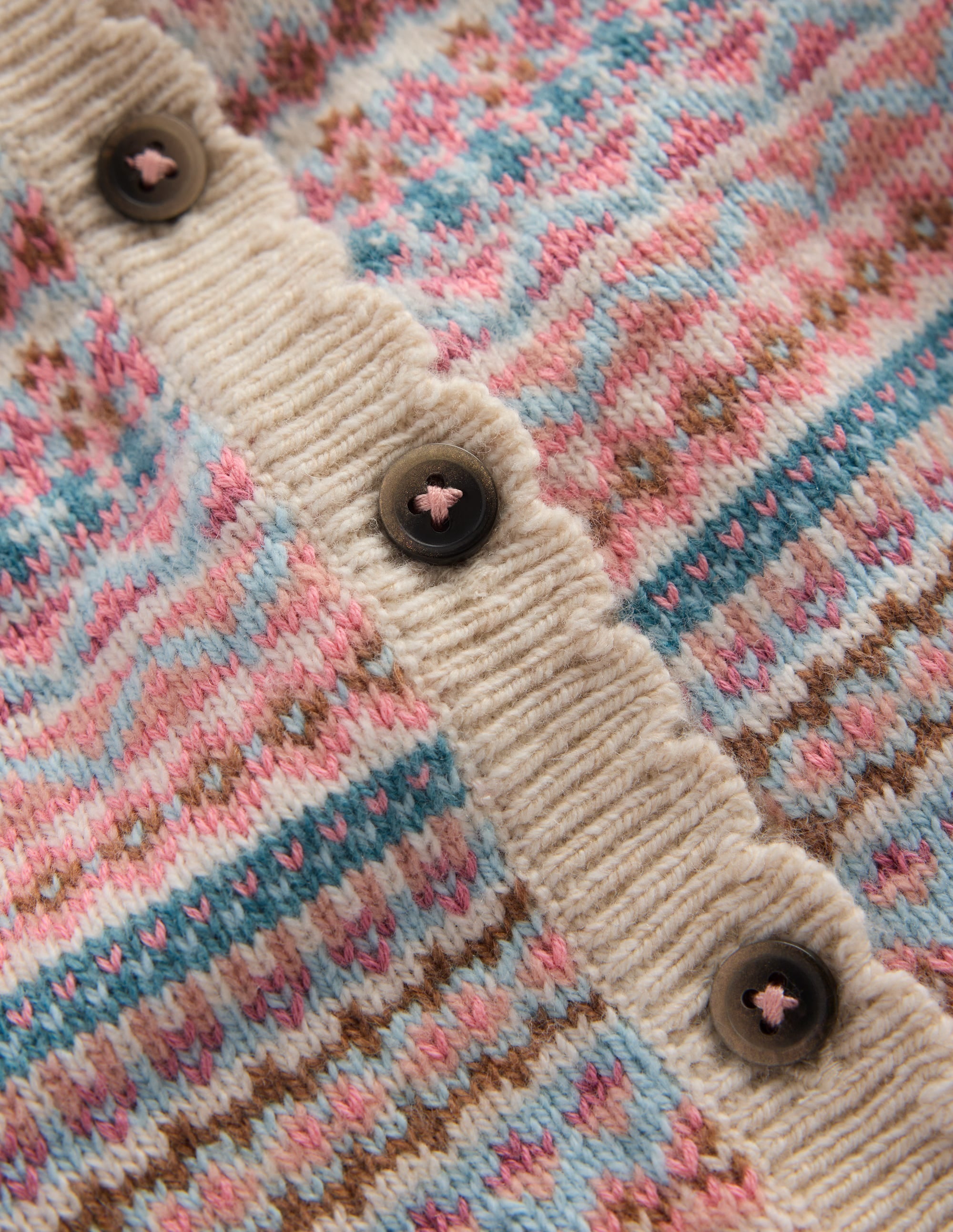 Fair Isle Cardigan-Soft Multi Fair Isle - Image 4