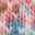 Fair Isle Cardigan-Vintage Pink Marl Festive