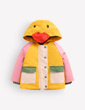3-in-1 Shower Resistant Coat-Colourblock Duck
