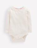 Broderie Collared Body-Ivory