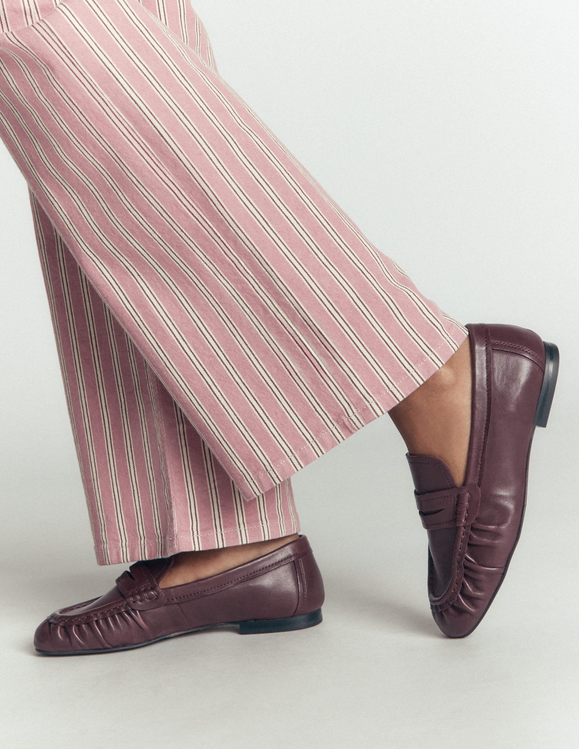 Super Soft Flexi Loafer-Oxblood - Image 1