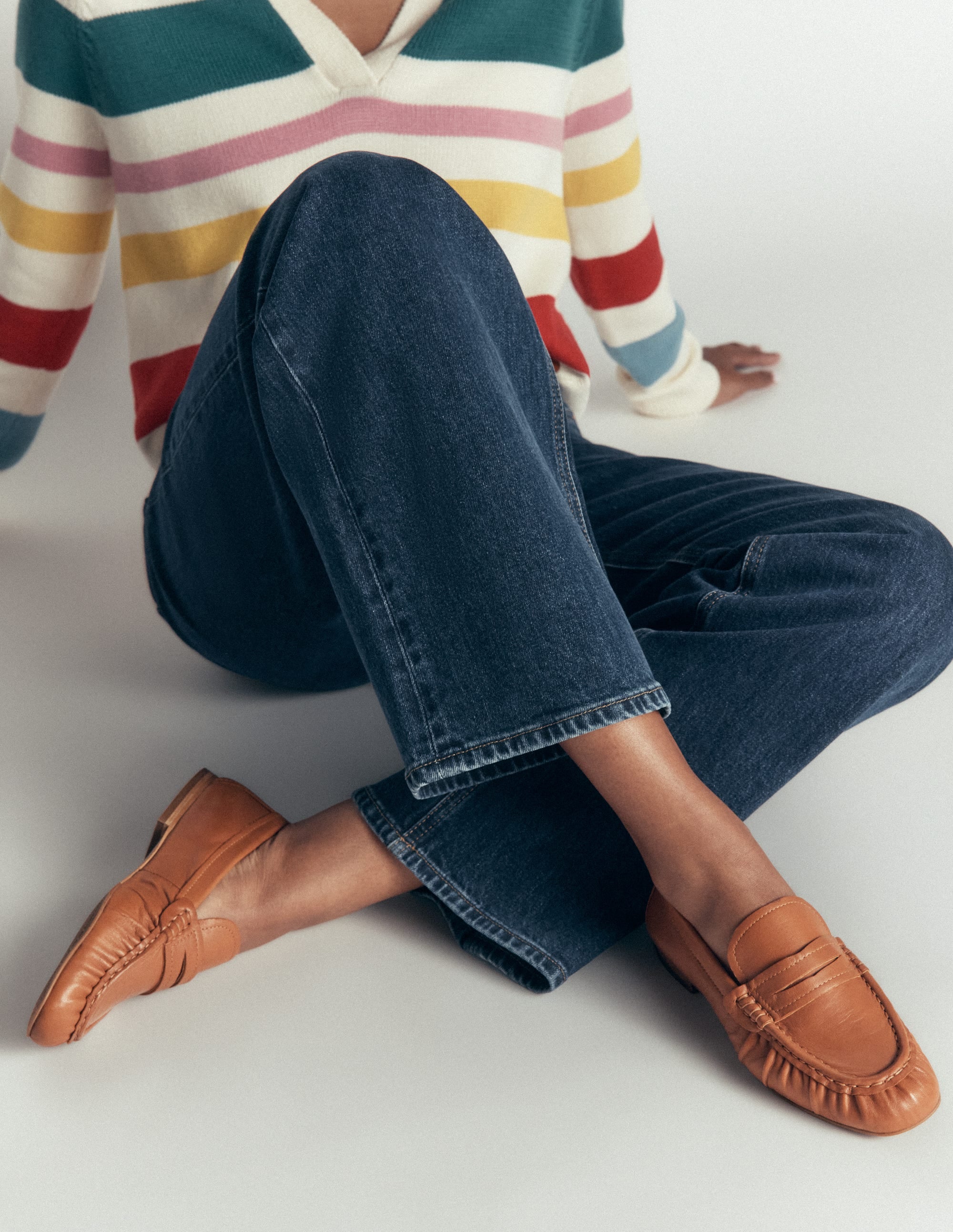 Super Soft Flexi Loafer-Tan - Image 1