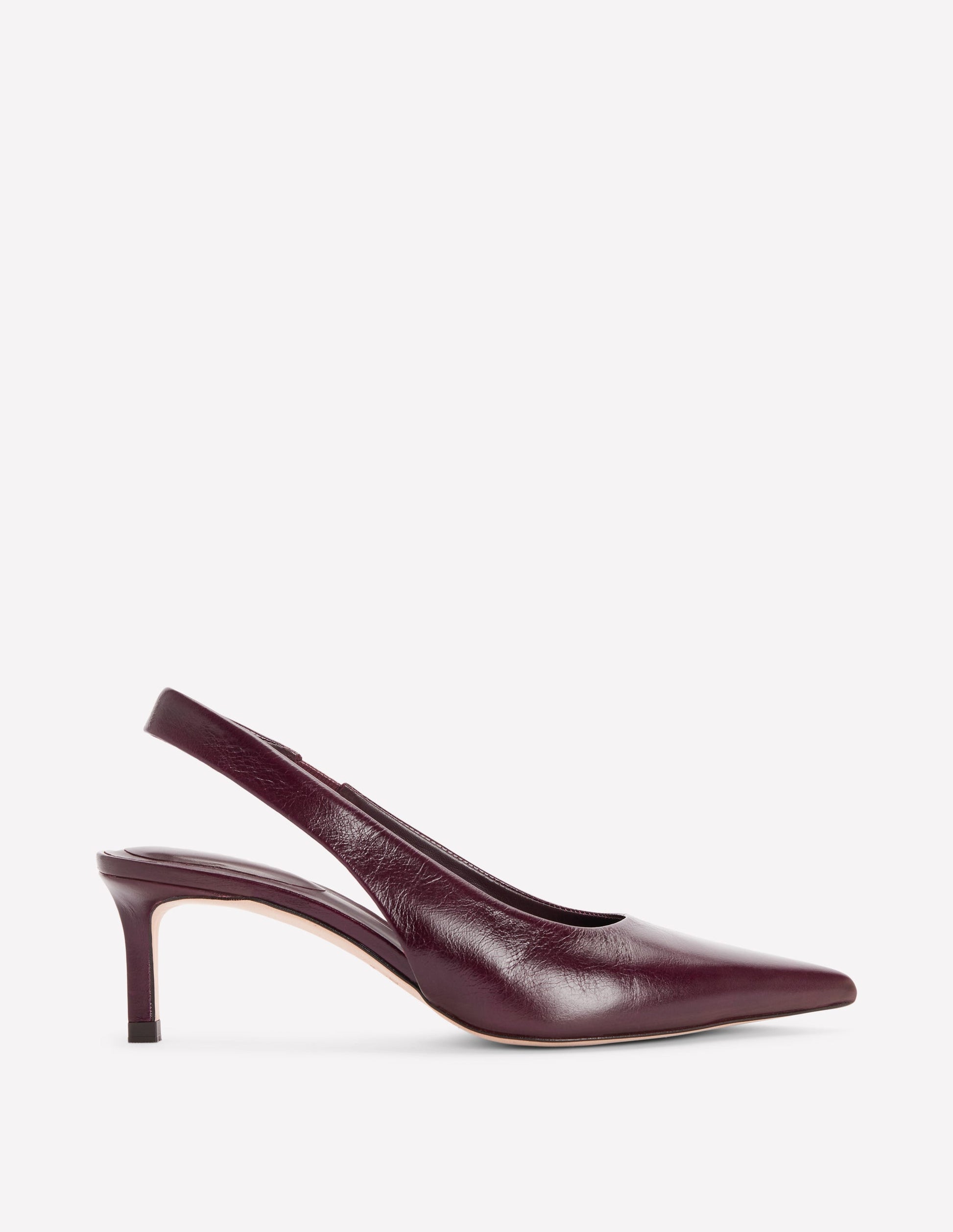 Hope Slingback Kitten Heels-Wine-3