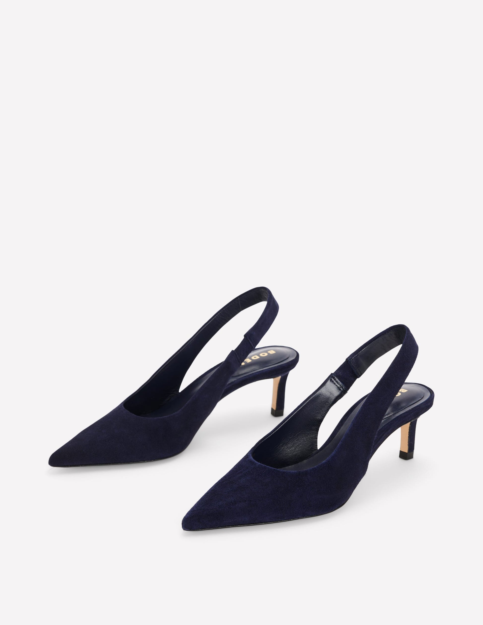 Hope Slingback Kitten Heels-Dark Navy-3