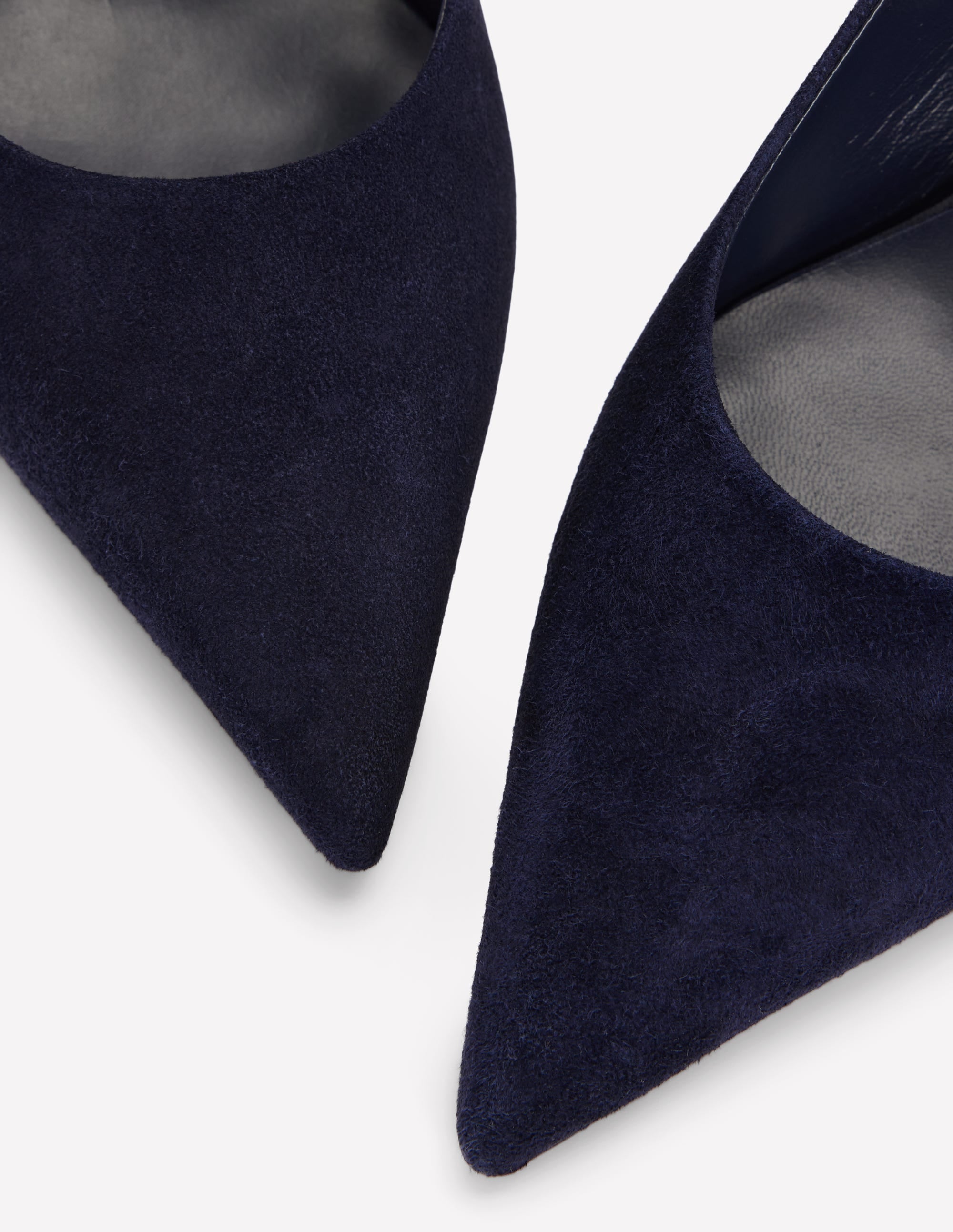 Hope Slingback Kitten Heels-Dark Navy - Image 4