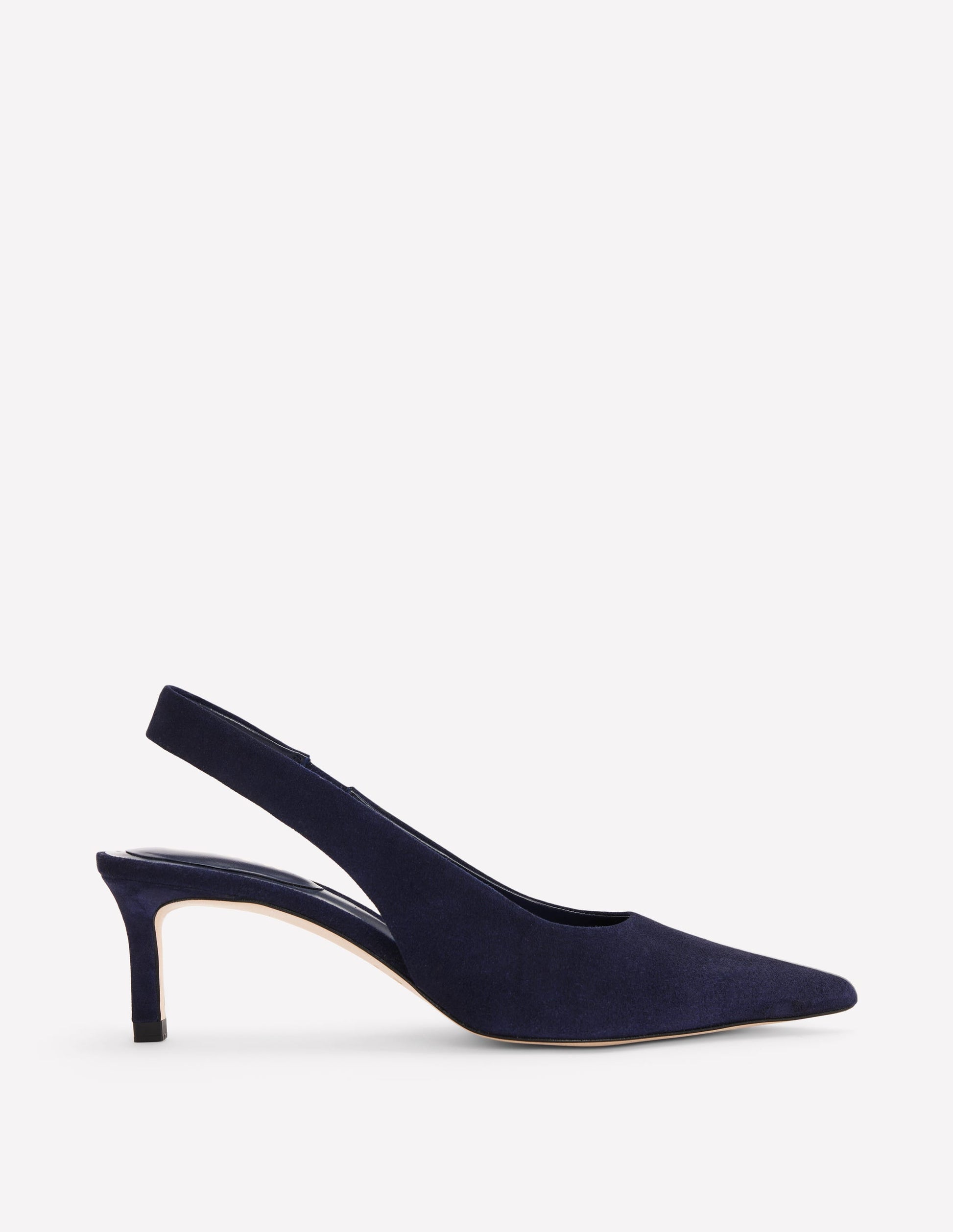Hope Slingback Kitten Heels-Dark Navy-2