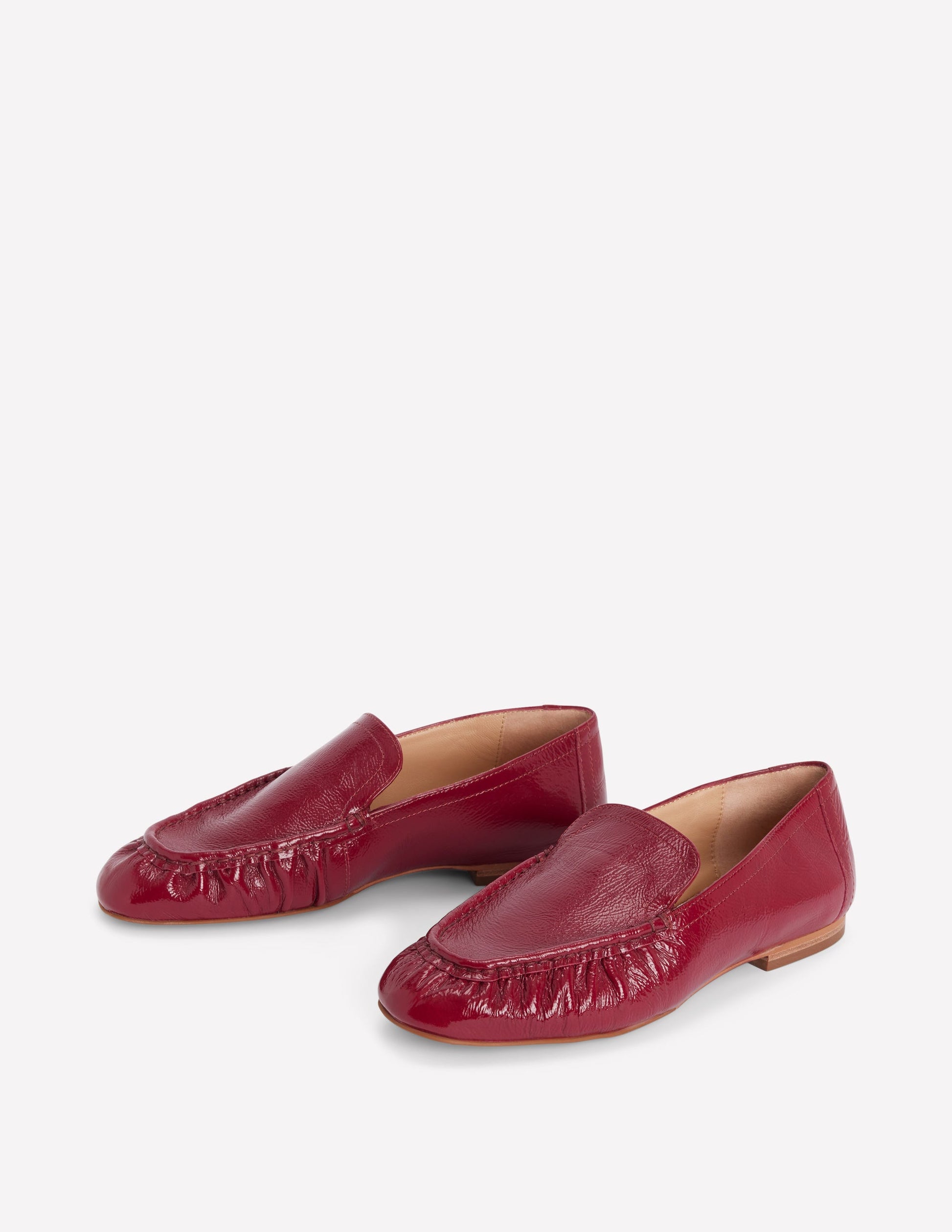 Dinah Everyday Flexi Loafers-Wine Patent-3