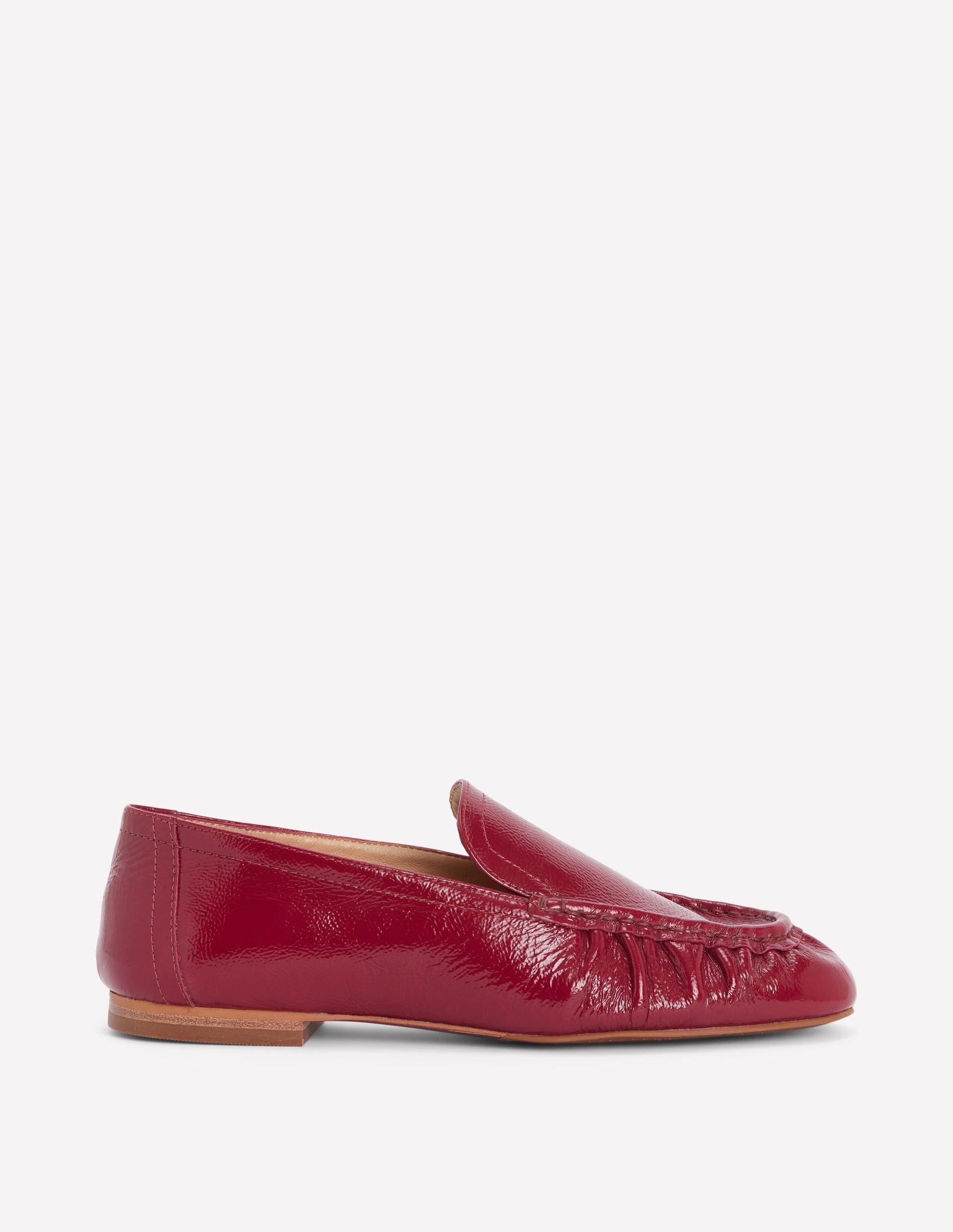 Dinah Everyday Flexi Loafers-Wine Patent-1