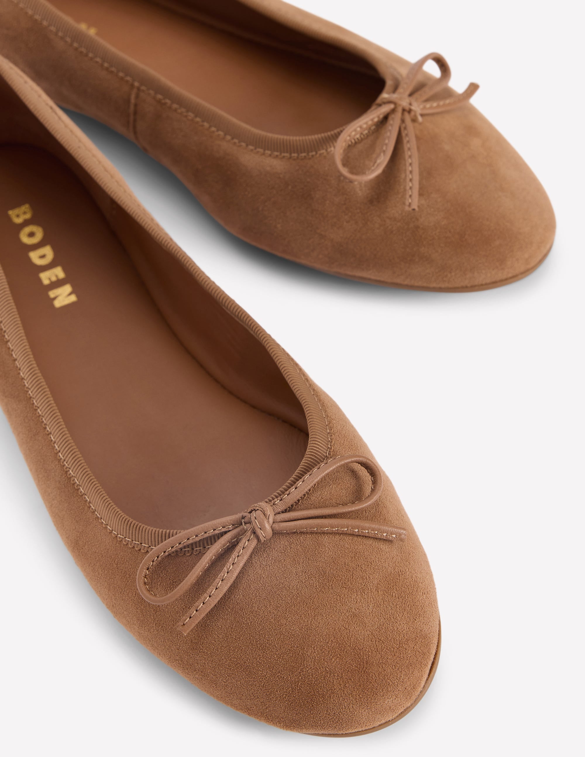 Patti Round Toe Ballet Flats-Ginger Snap - Image 4
