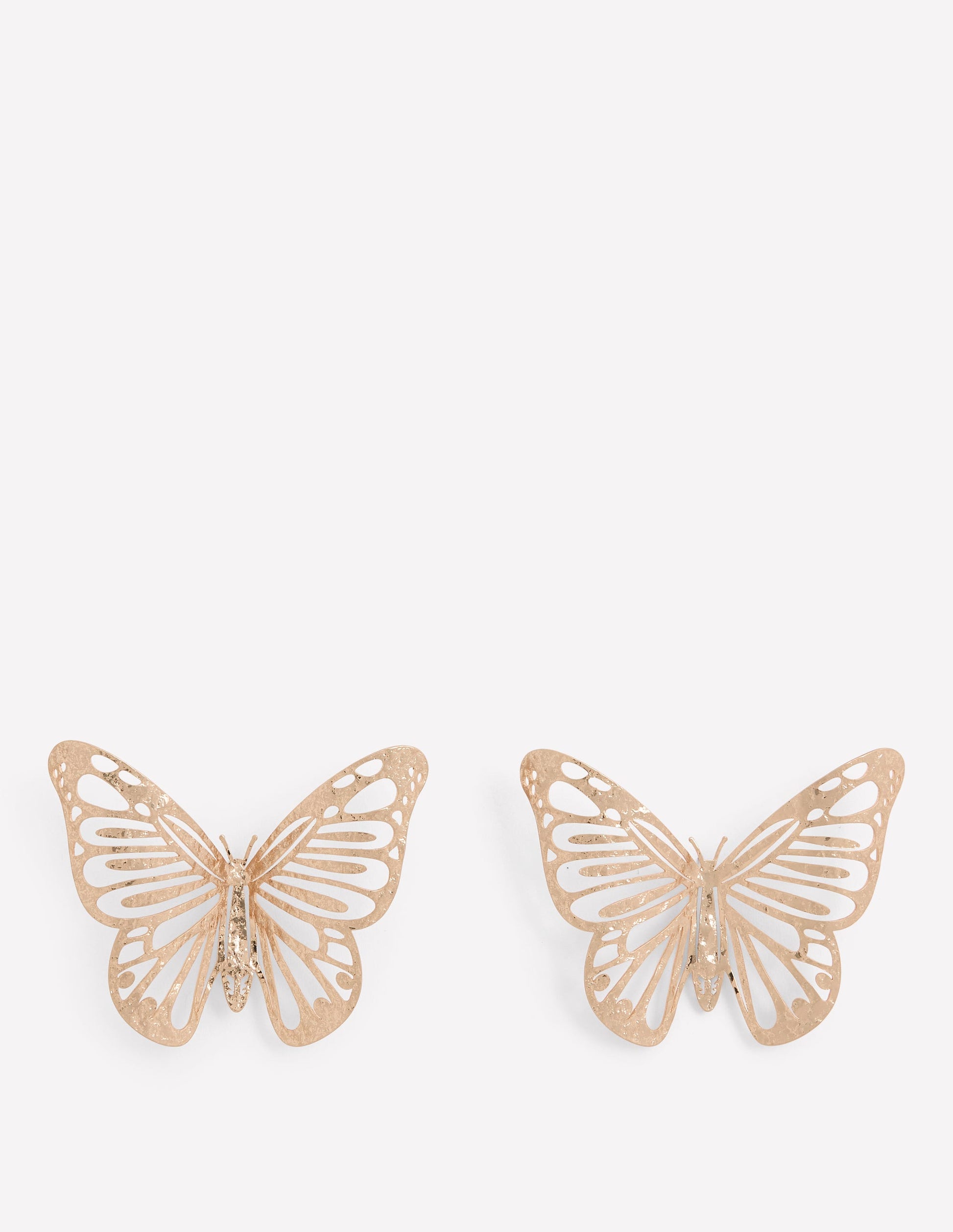 Statement Hammered Studs-Butterfly-3