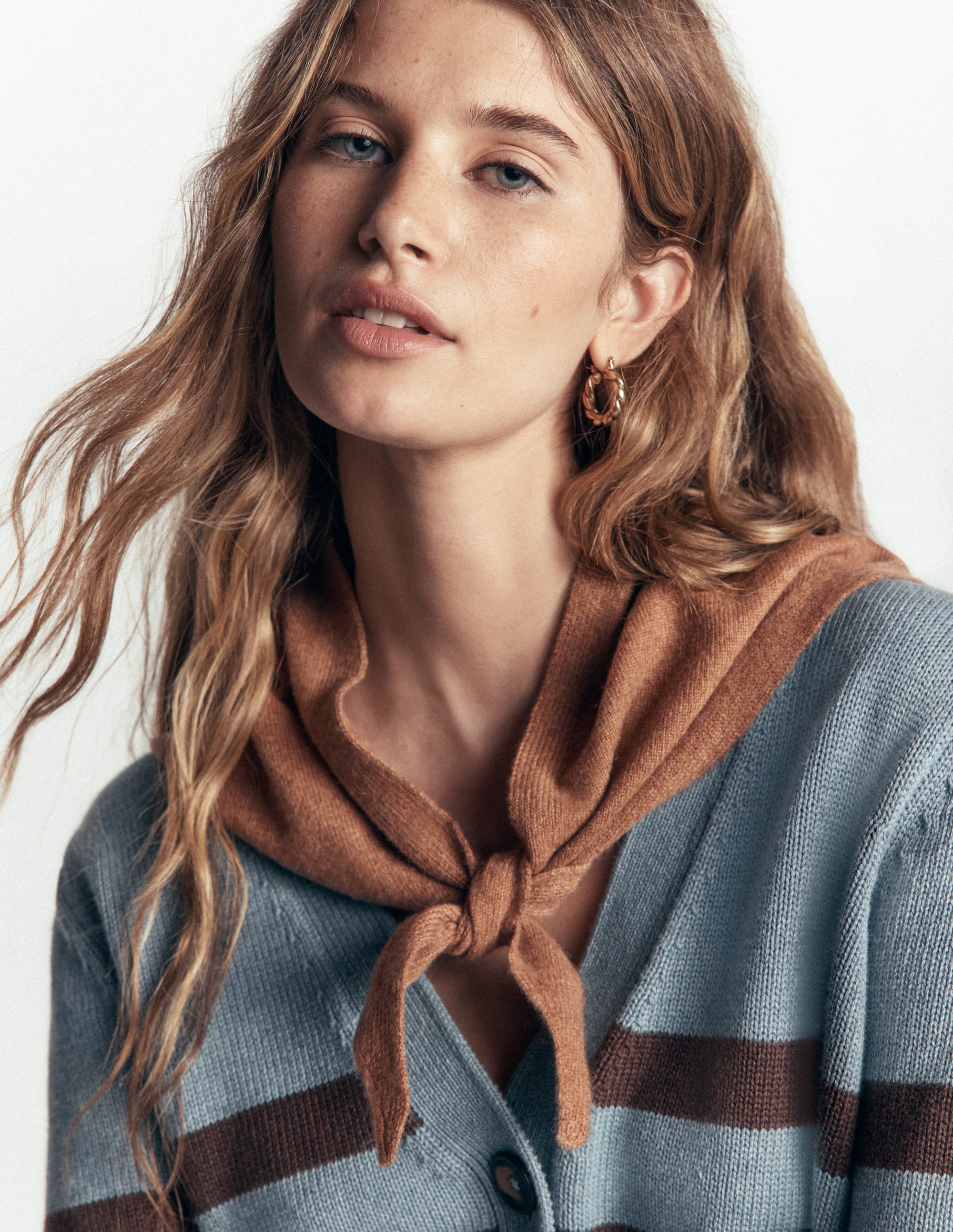 Cashmere Neckerchief-Gingerbread - Image 2