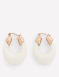 Curved Resin Hoops-Ivory