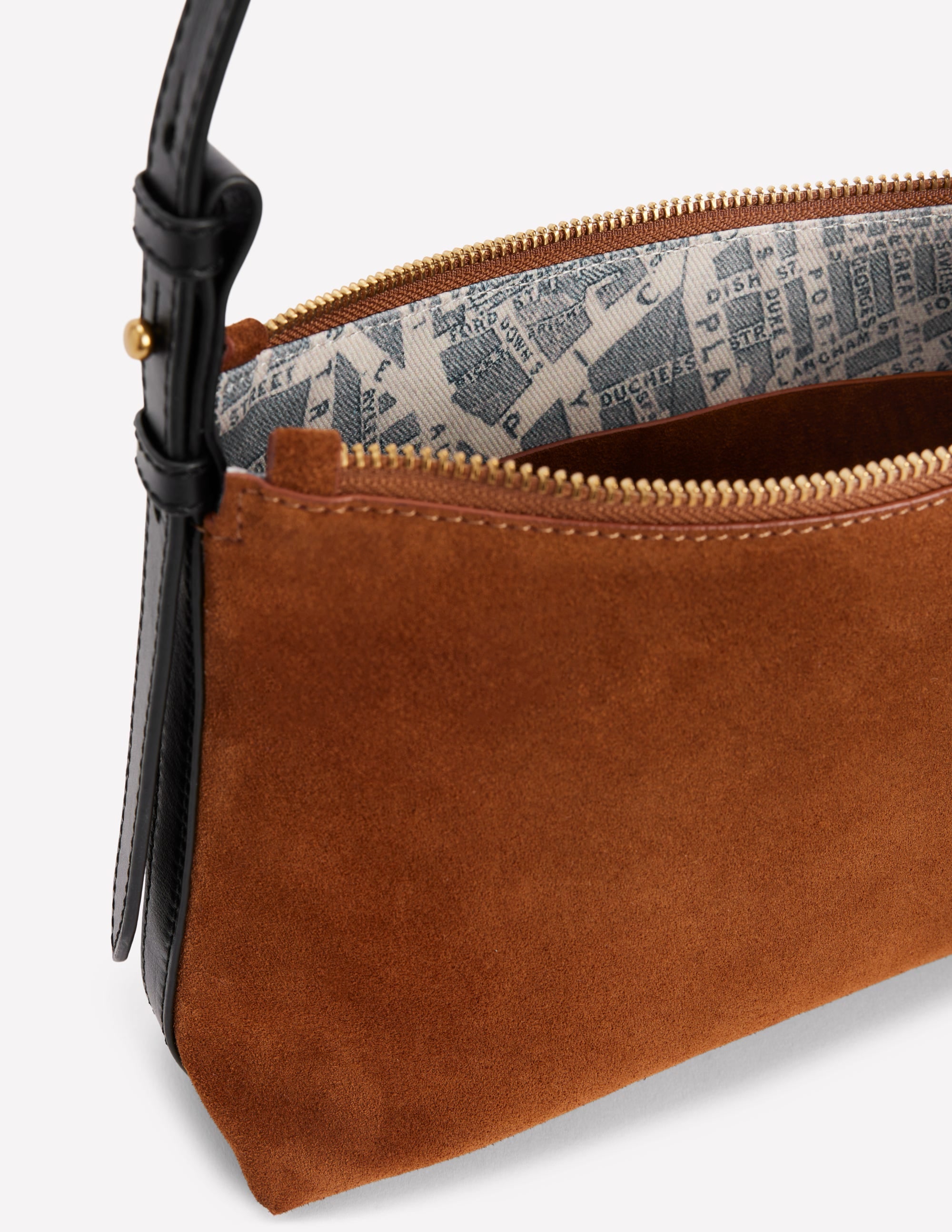 Allegra Slouchy Small Bag-Tan - Image 5