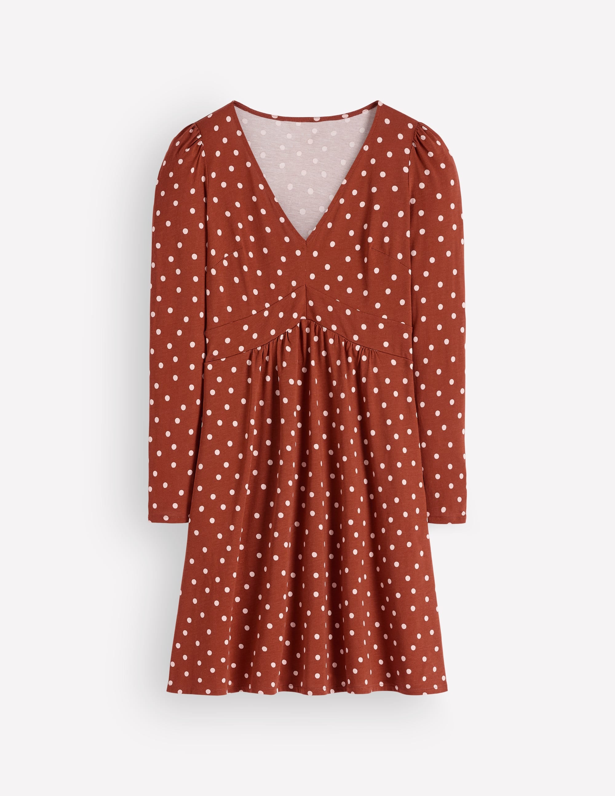 Briony Jersey Short Dress-Arabian Spice, Boden Spot - Image 6