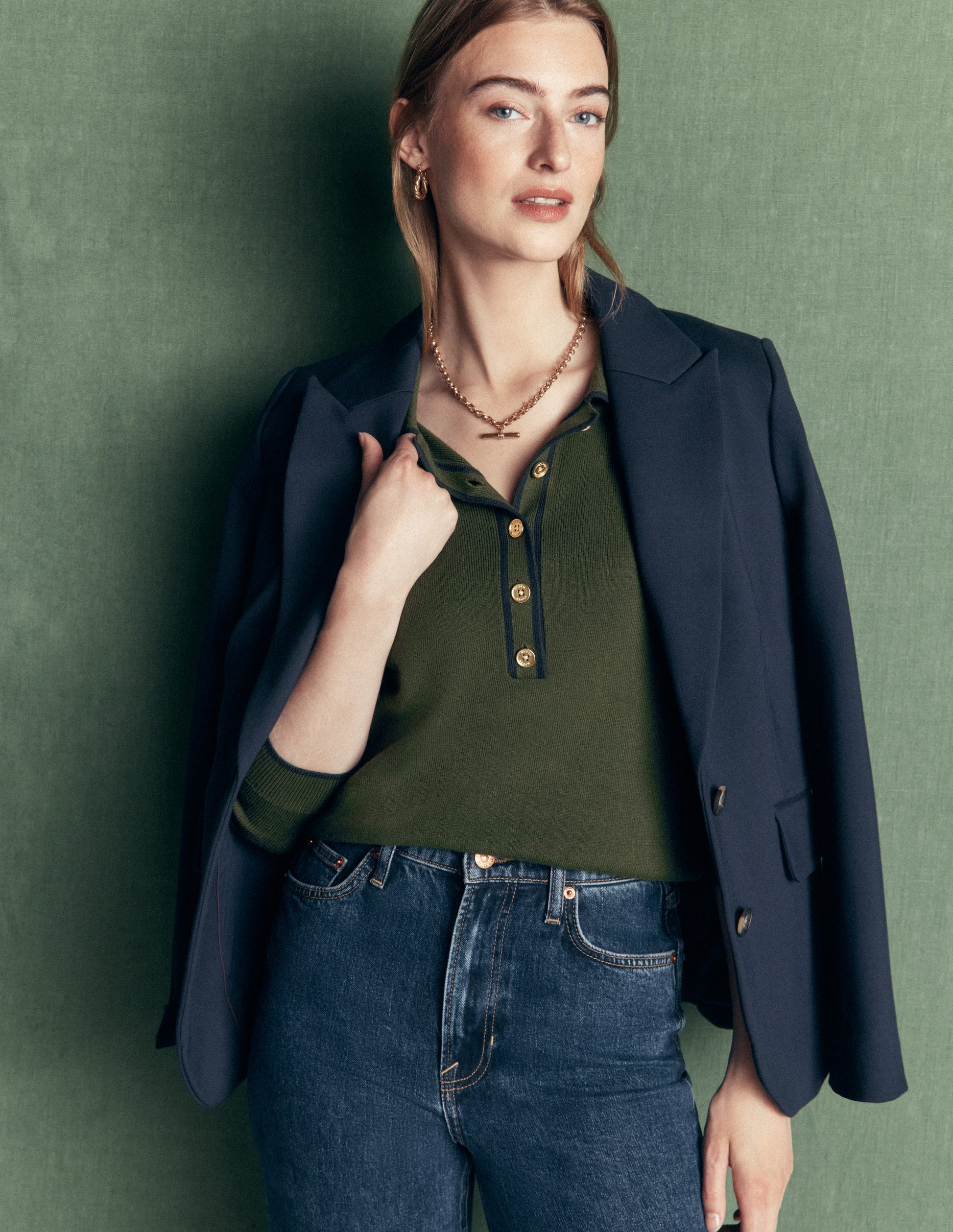 Liz Henley Jumper-Forest Glade-4