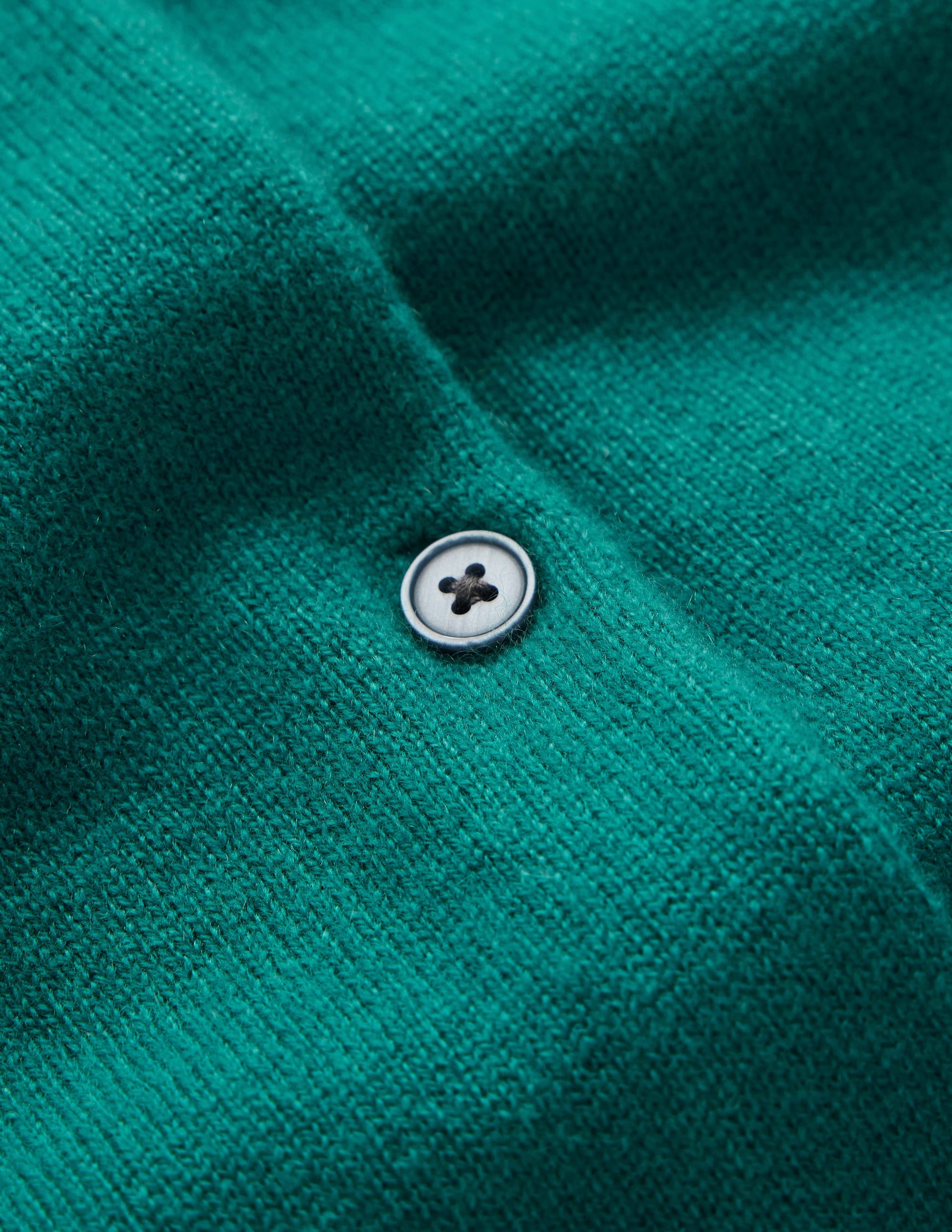 Elsie Cashmere Crew Cardigan-Deep Sea Depths-6