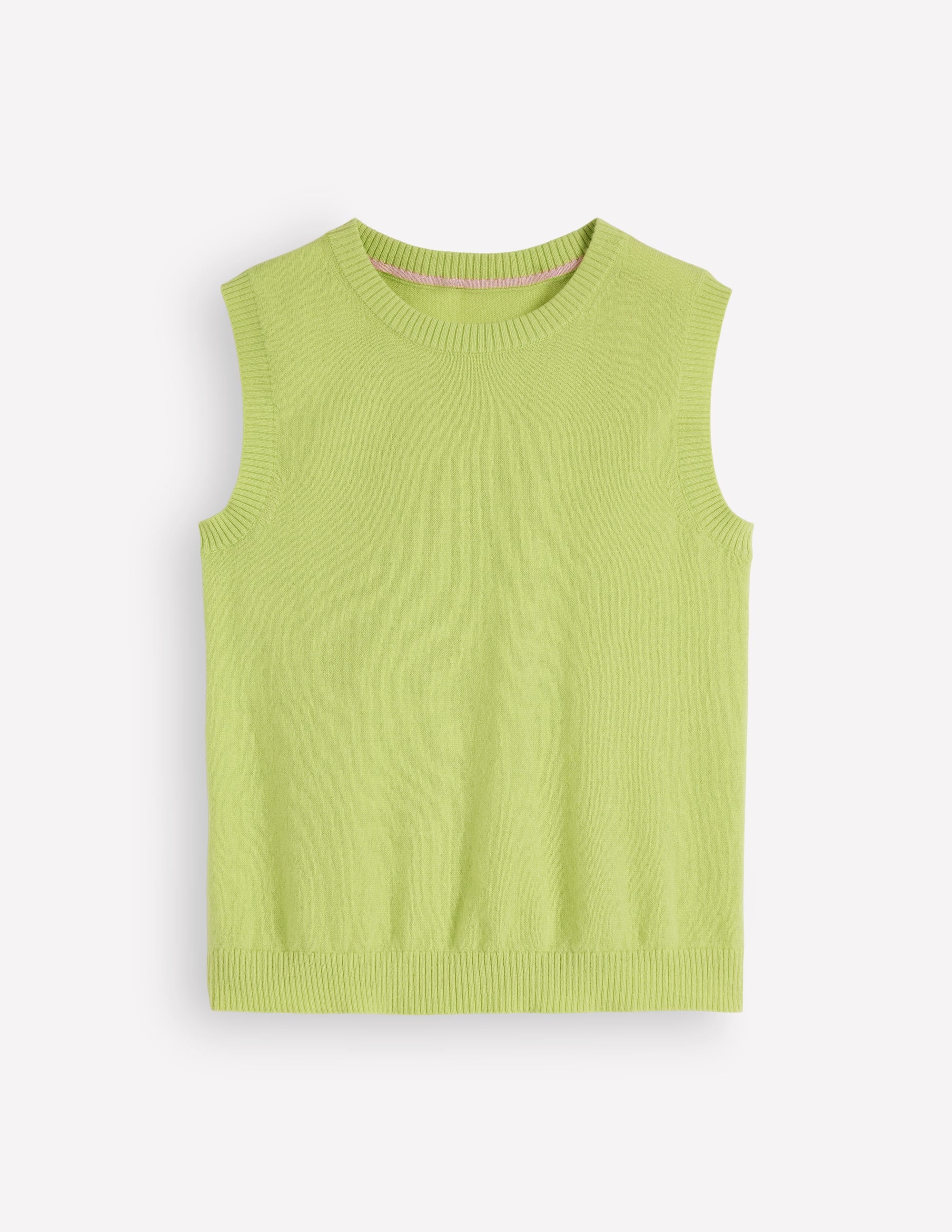 Elsie Cashmere Tank-Sweet Mint - Image 8