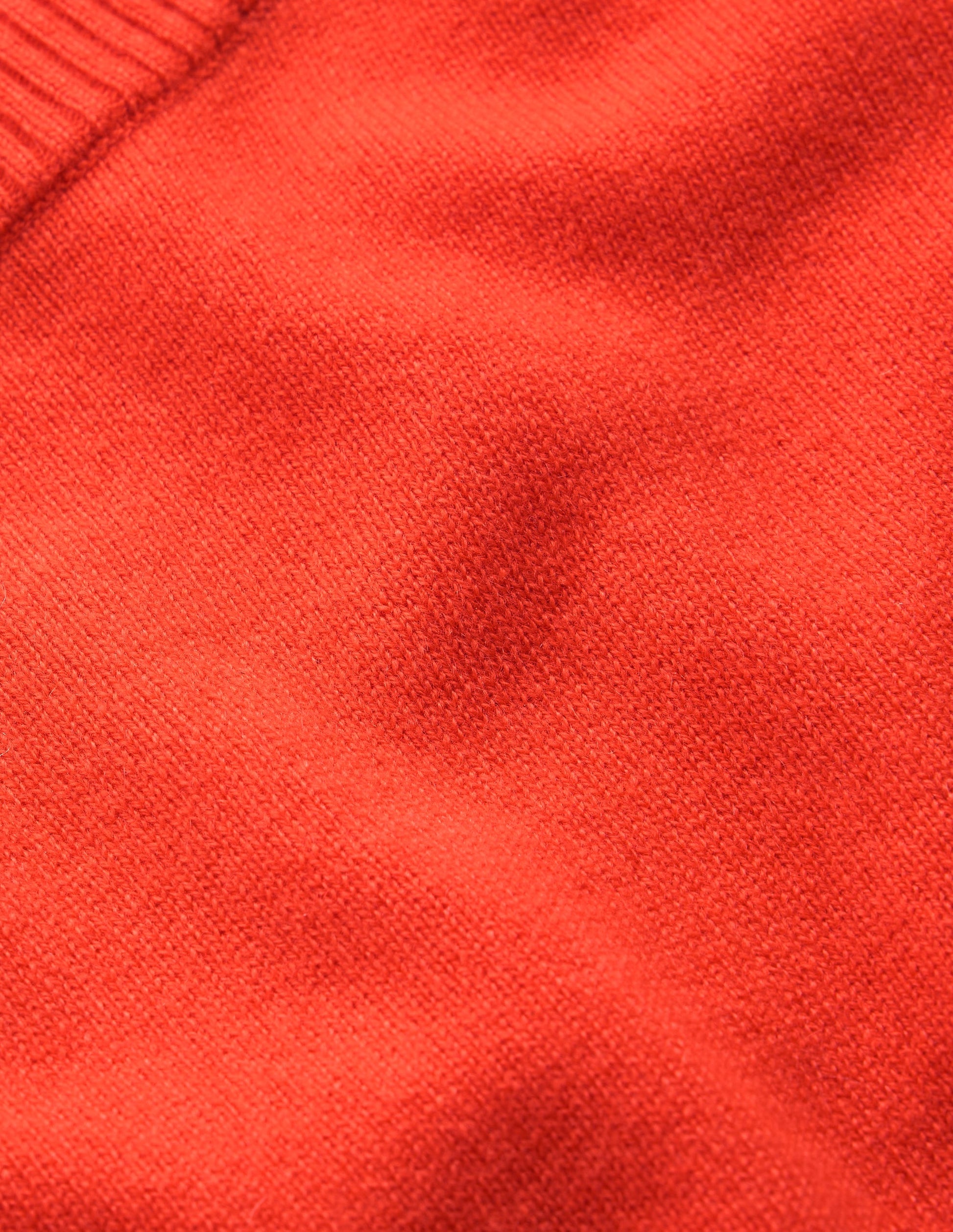 Elsie Cashmere Crew T-shirt-Orange Lily-8