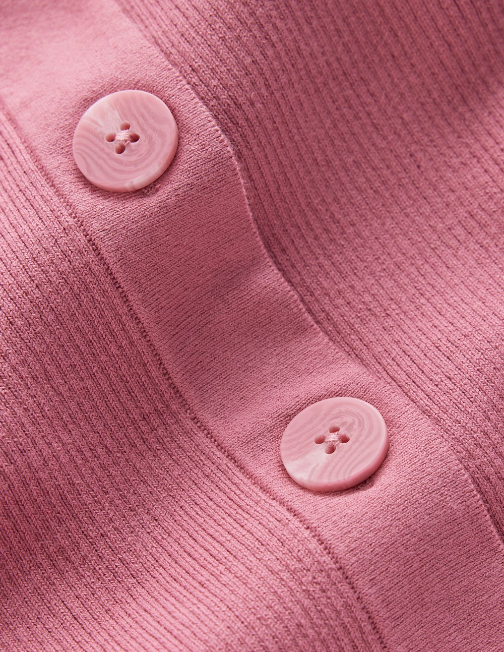 Rhianne Cotton Rib Cardigan-Piink Heather-8
