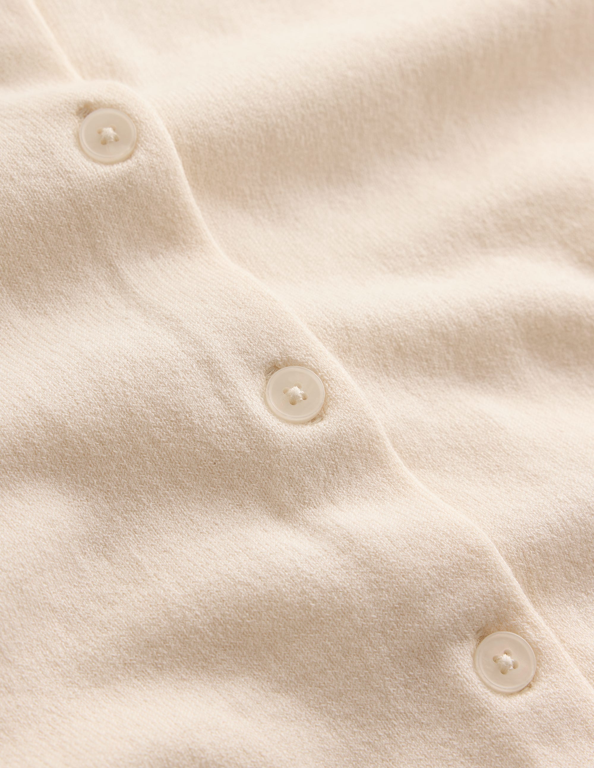 Camilla Cotton Crew Cardigan-Ivory - Image 8