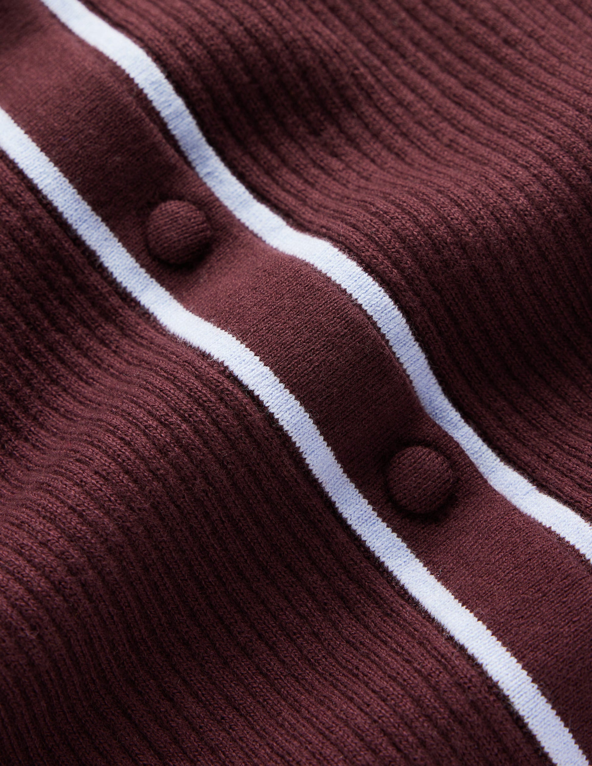 Paula Ribbed Crew Cardigan-Bitter Chocolate-6