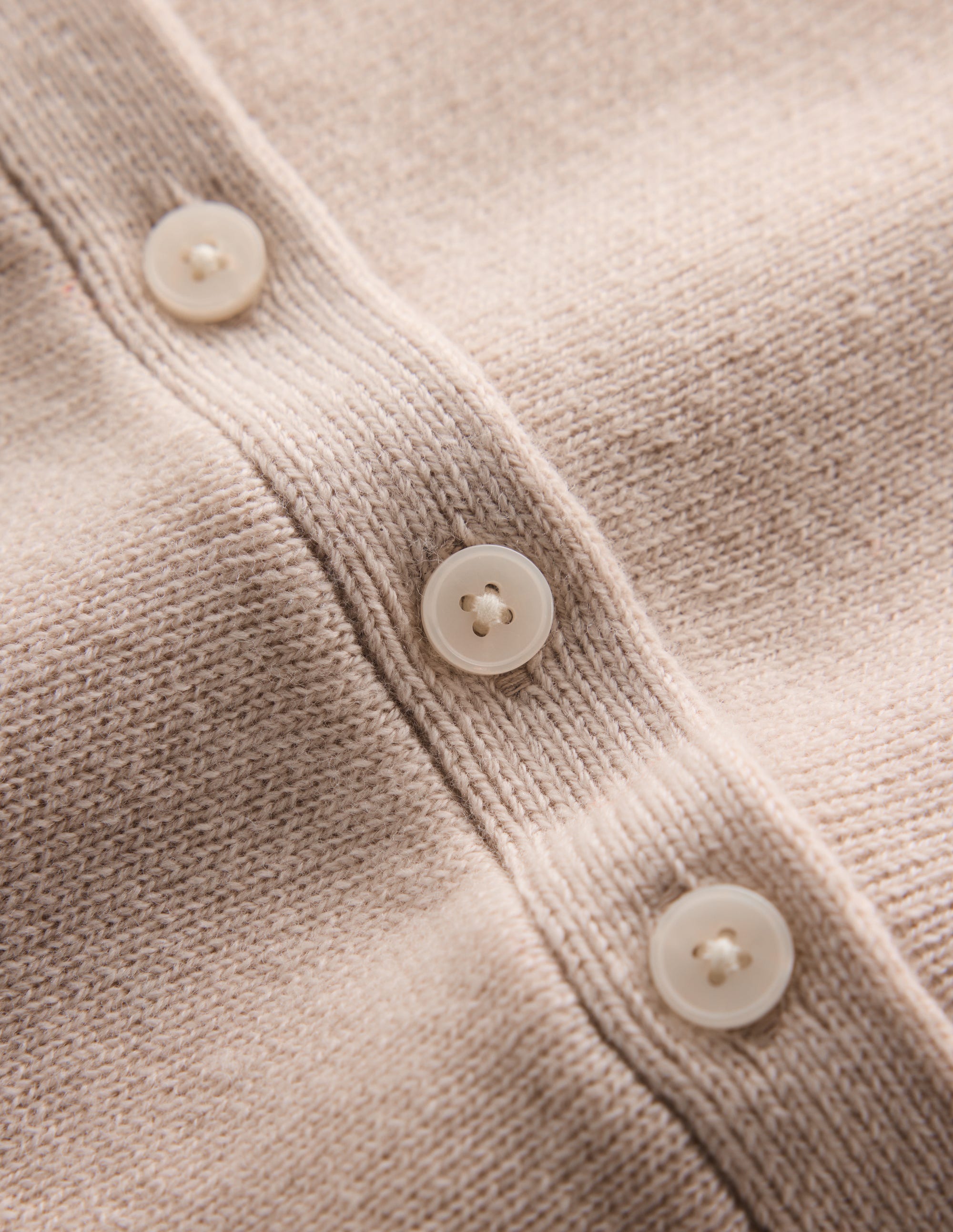 Fitted Wool Peplum Cardigan-Ivory - Image 6