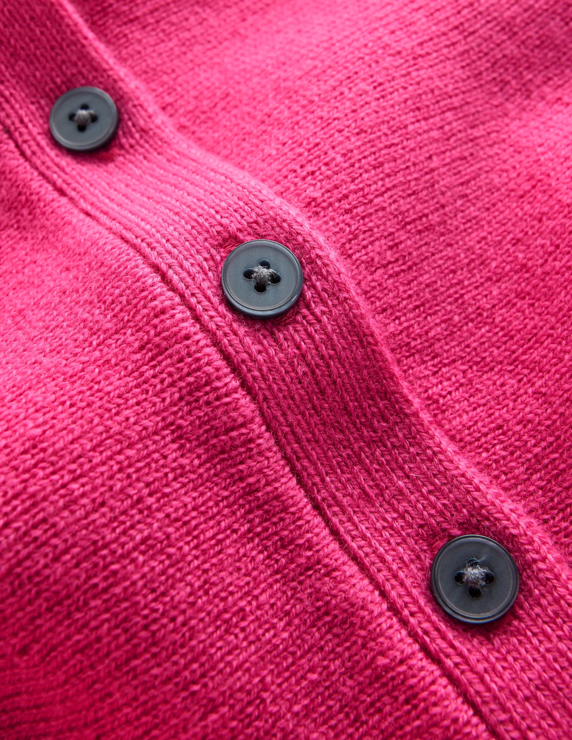 Fitted Wool Peplum Cardigan-Pink-7