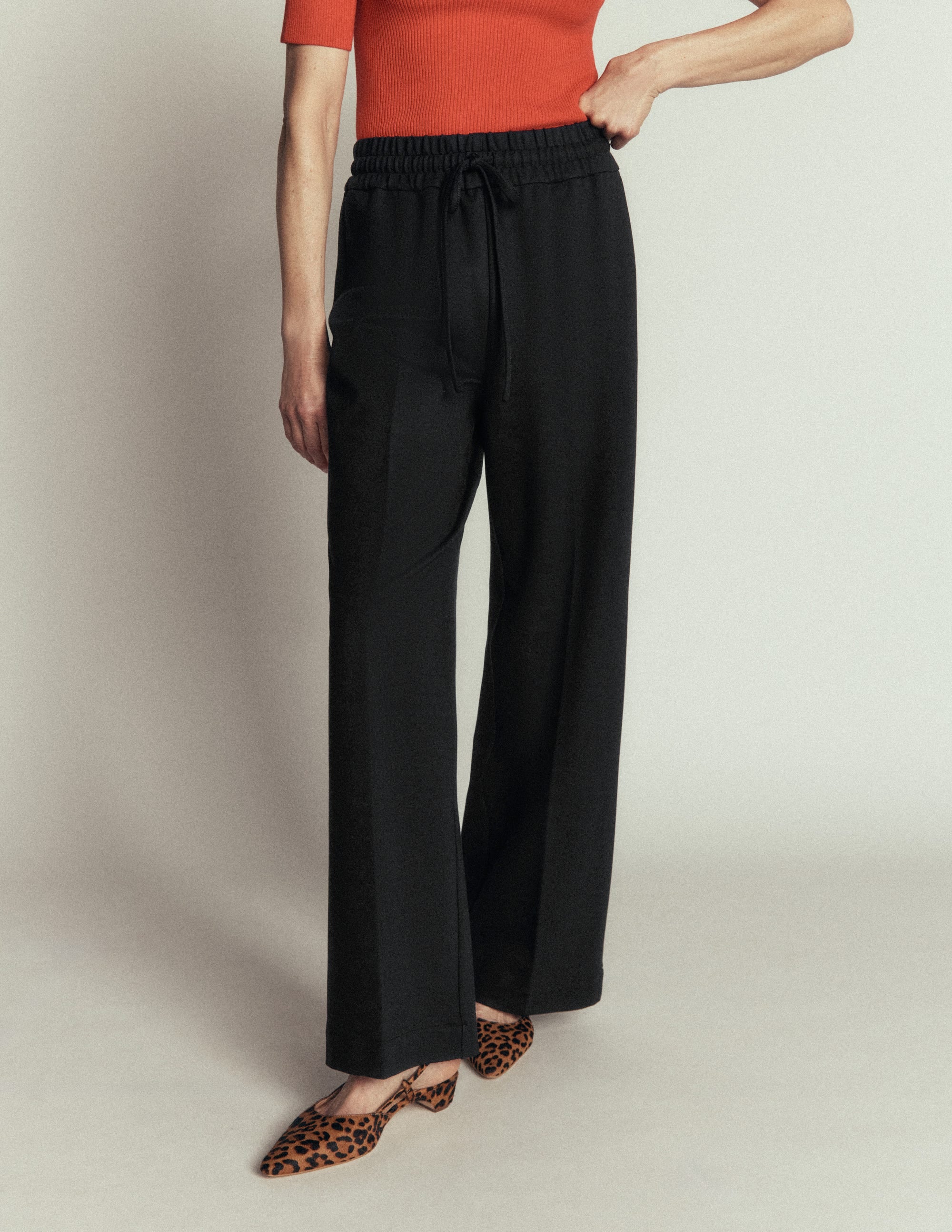 Belgravia Ponte Trousers-Black - Image 5