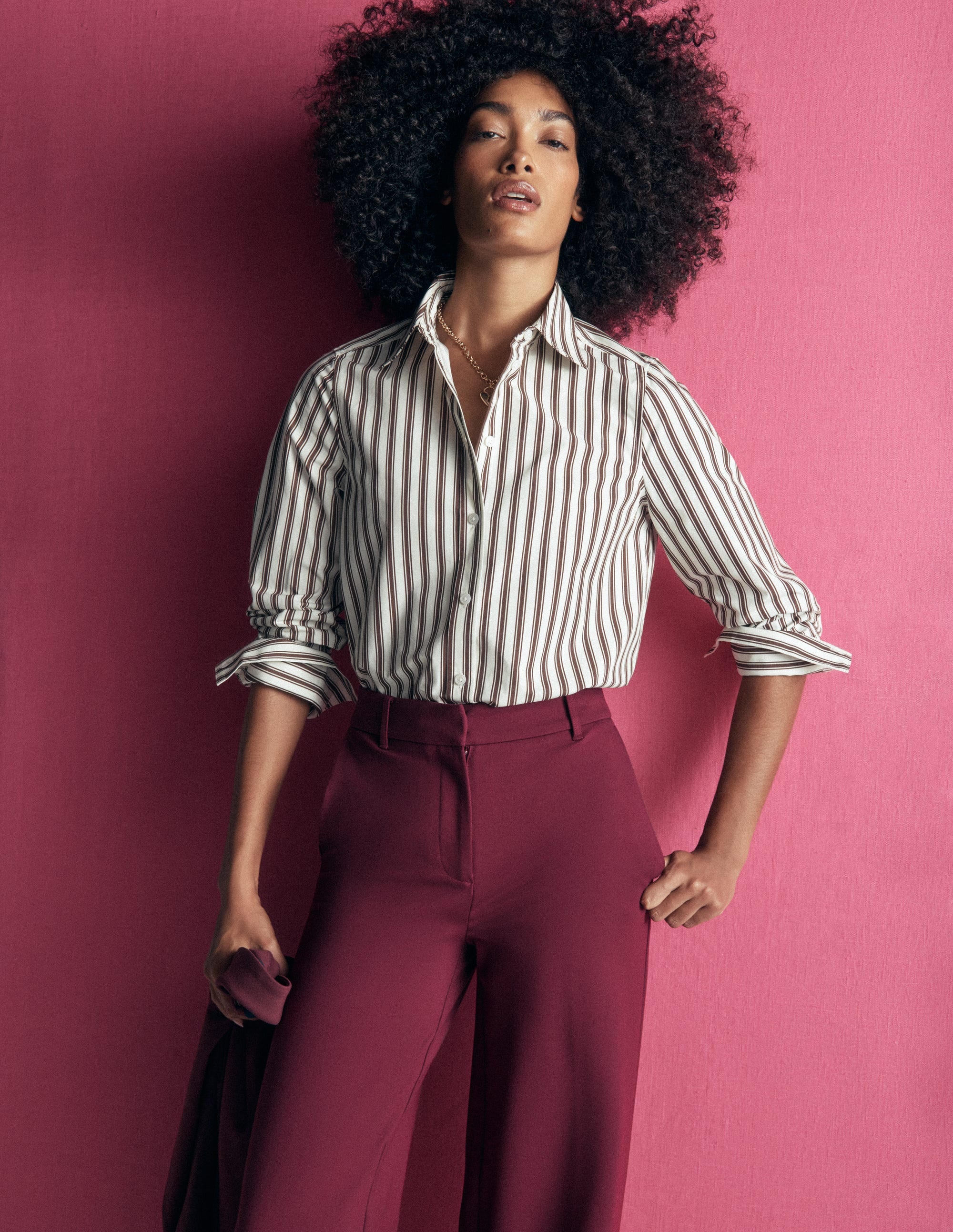 Belgravia Ponte Trousers-Deep Wisteria - Image 2