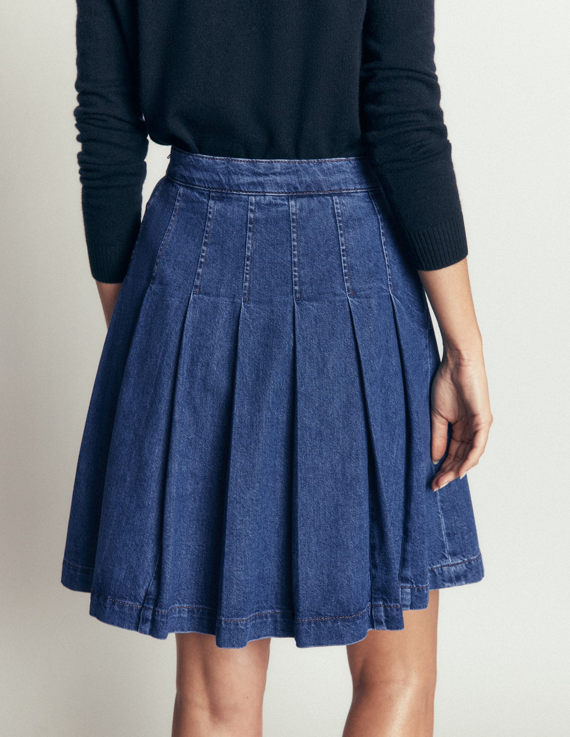 Aya Denim Skirt-Mid Vintage-5
