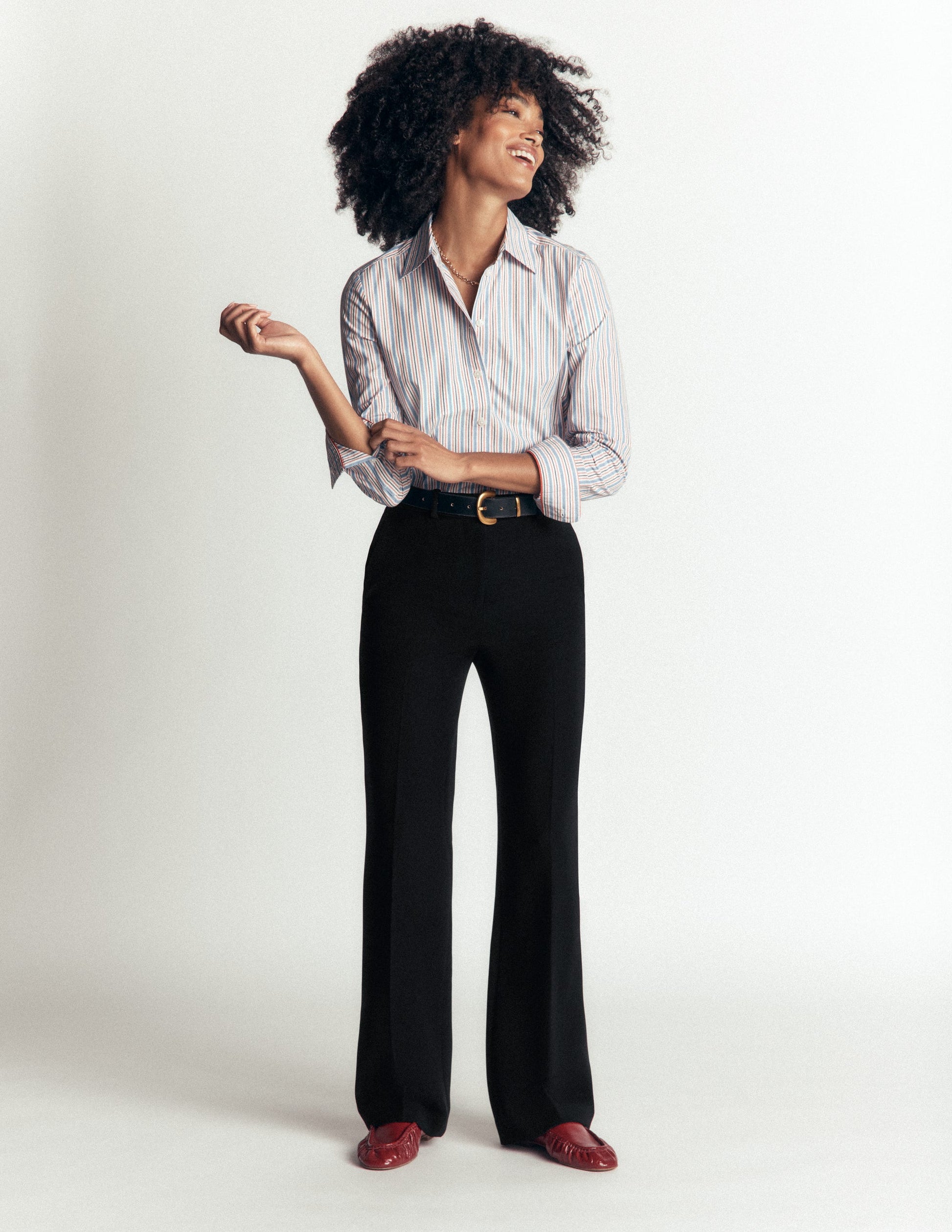 Fitzrovia Tailored Trousers-Black-1