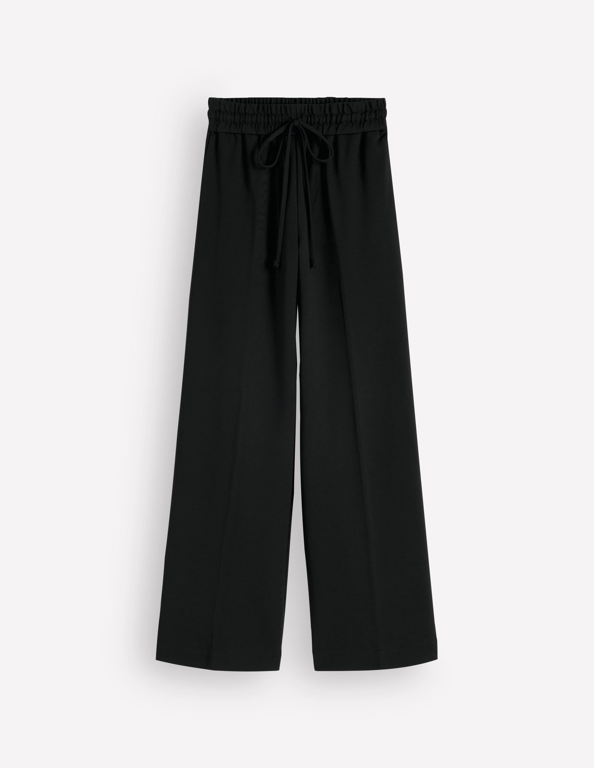 Greenwich Tie Ponte Trousers-Black - Image 6
