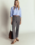The New Sienna Cotton Shirt-Blue Oxford