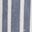 Sienna Relaxed Cotton Shirt-Navy Wide Stripe