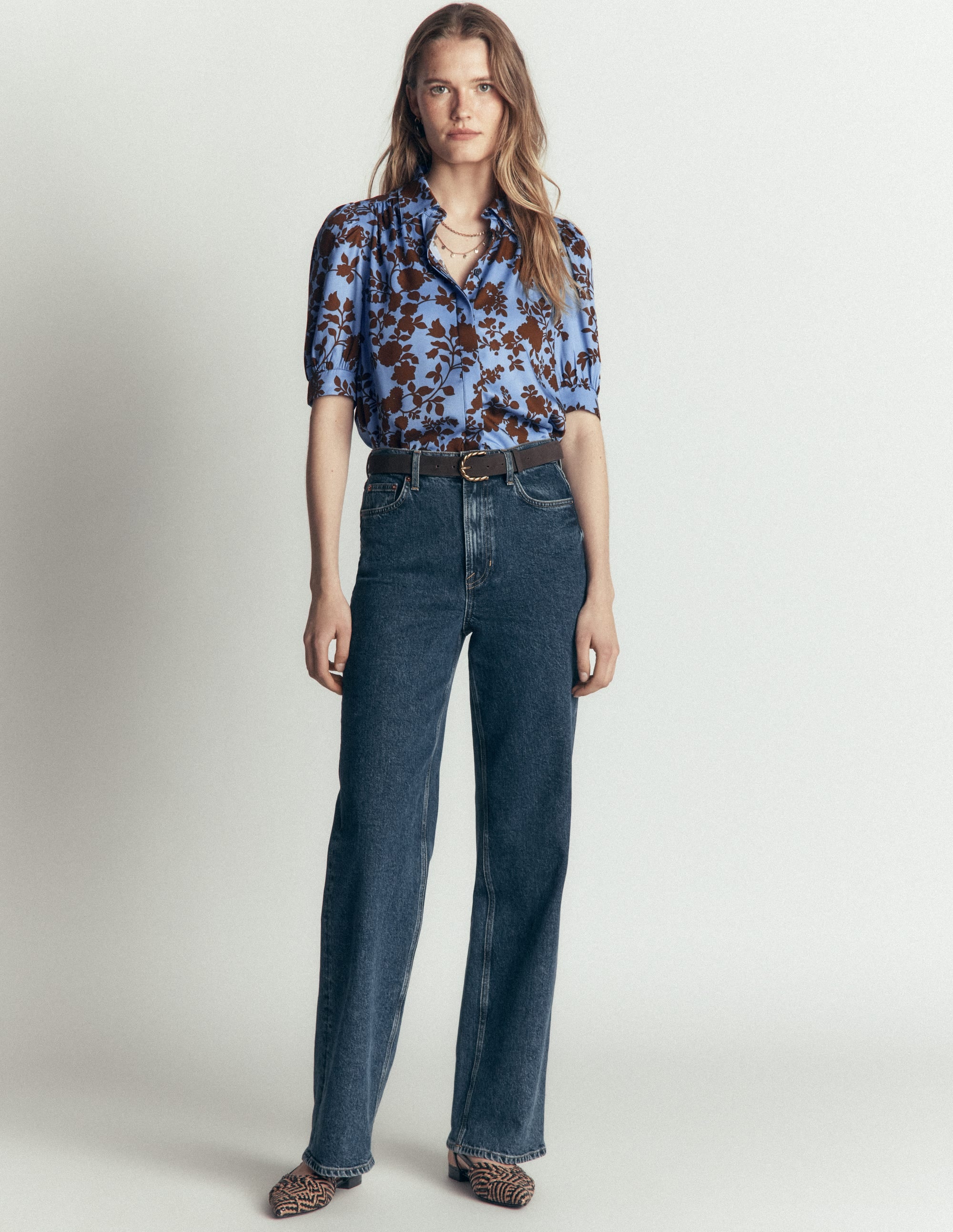 Penelope Viscose Top-Forget Me Not, Bouquet Breeze - Image 6