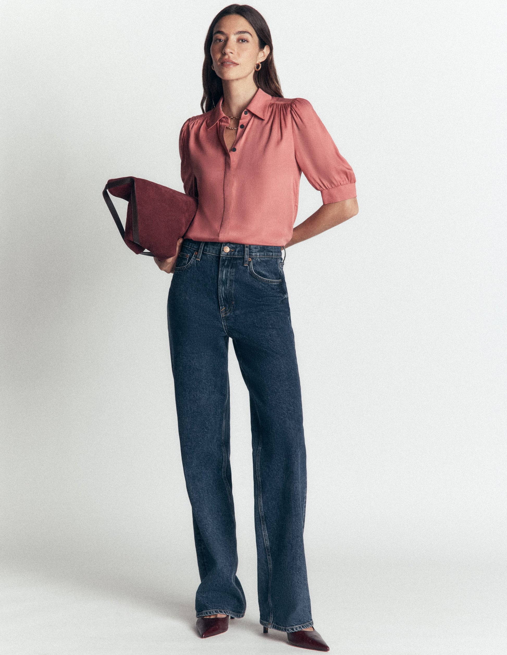Penelope Viscose Top-Vintage Rose-3