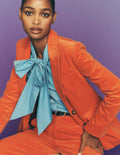 Stamford Cord Blazer-Spiced Ginger