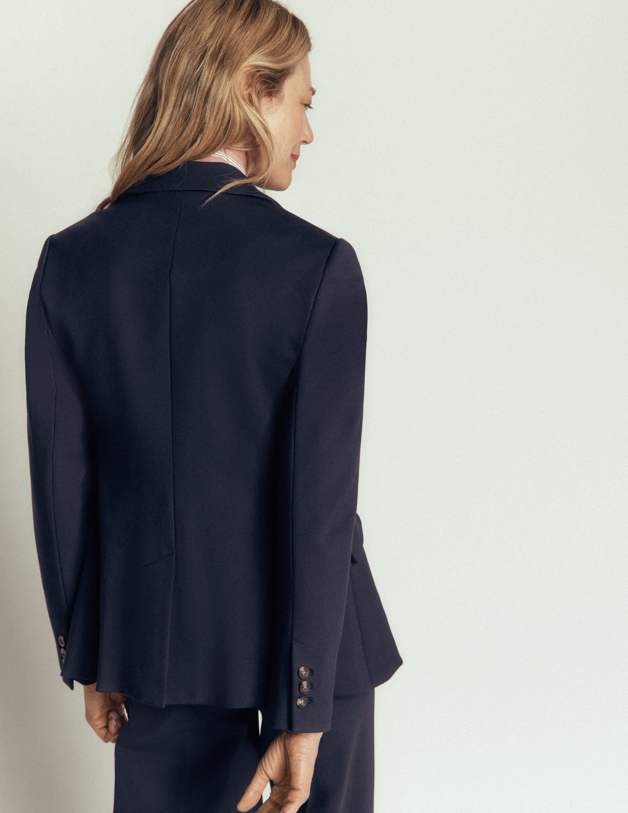 Stamford Ponte Blazer-Navy - Image 3