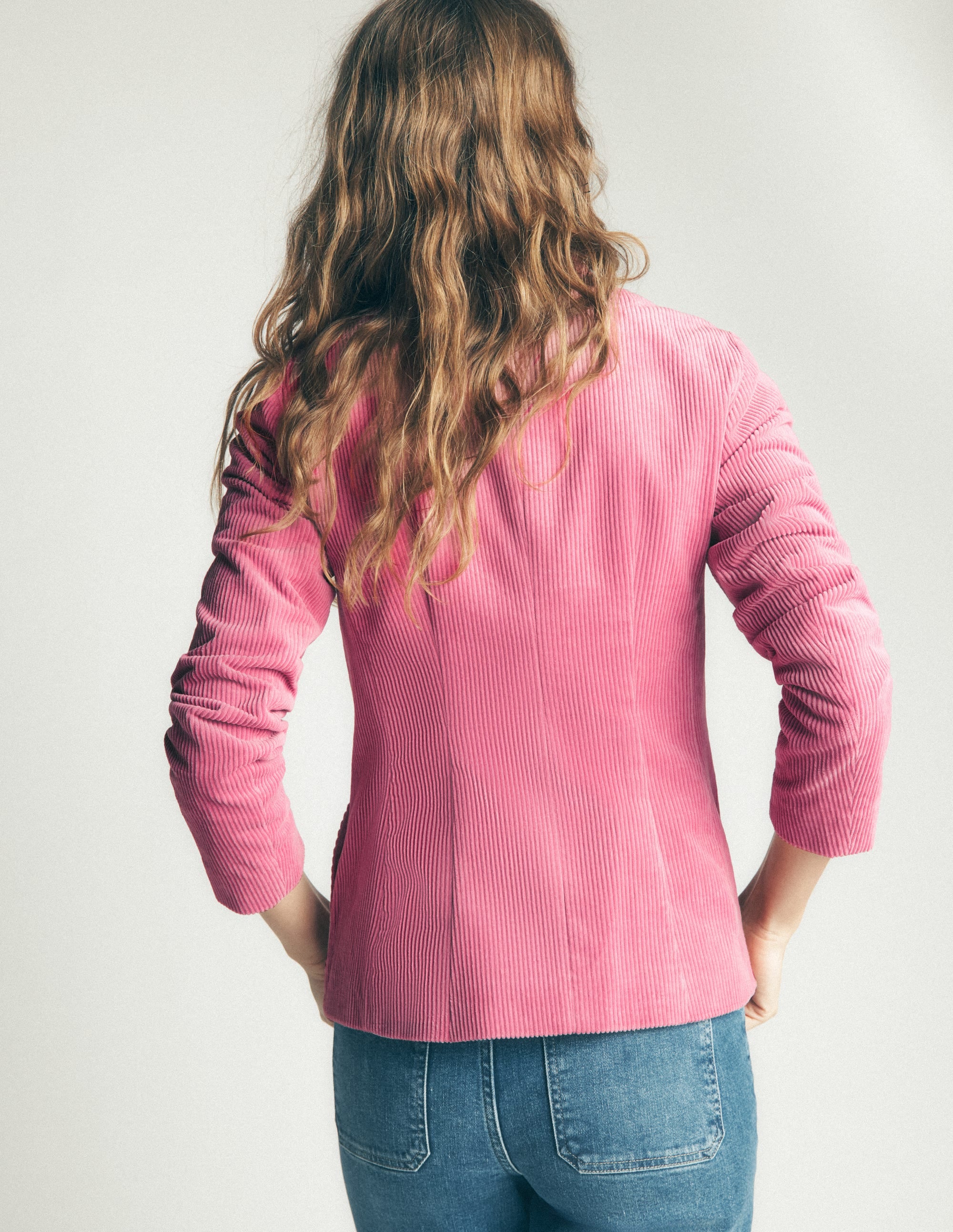 Hereford Military Cord Jacket-Pink Heather - Image 4