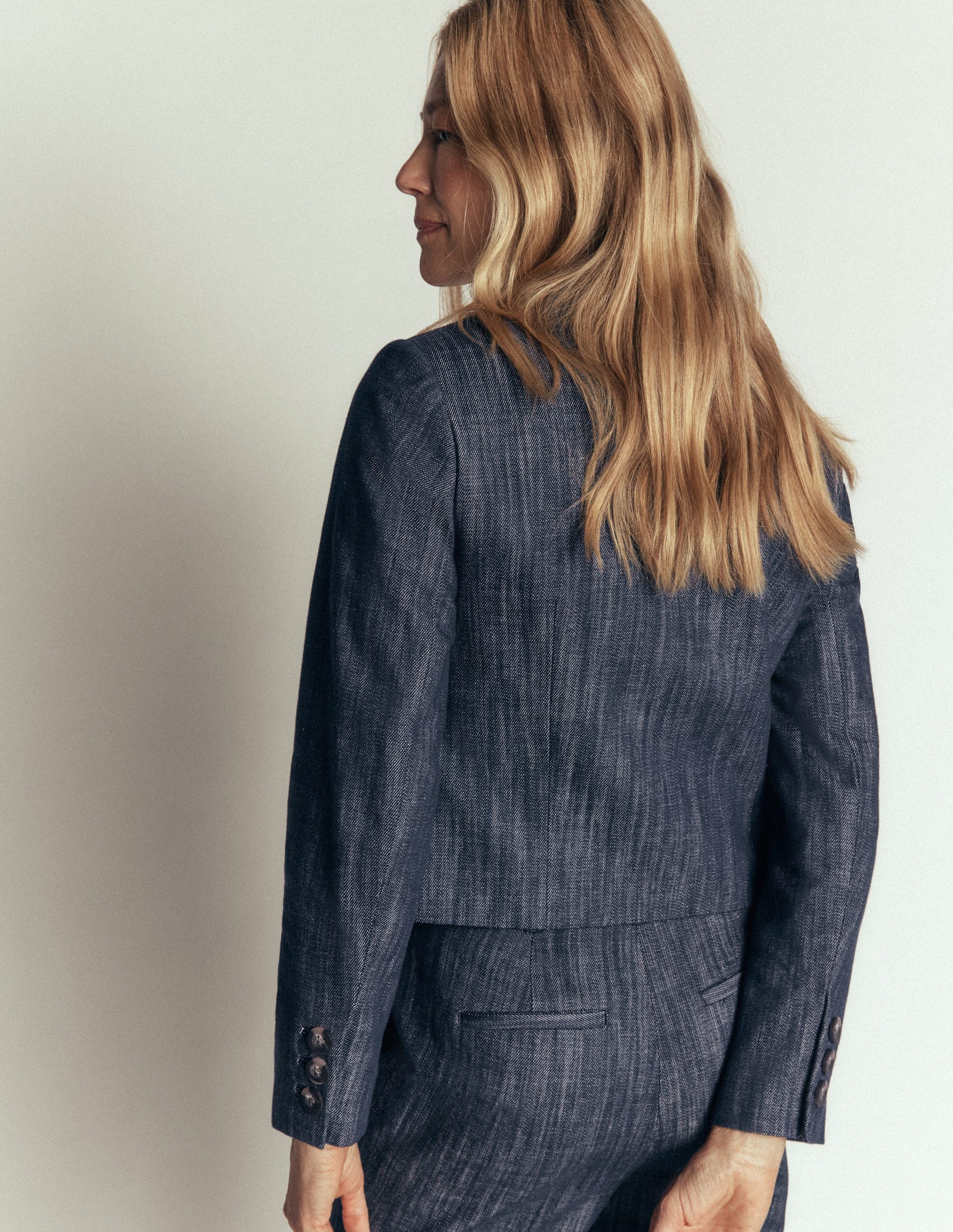 Dartmouth Twill Blazer-Indigo-3
