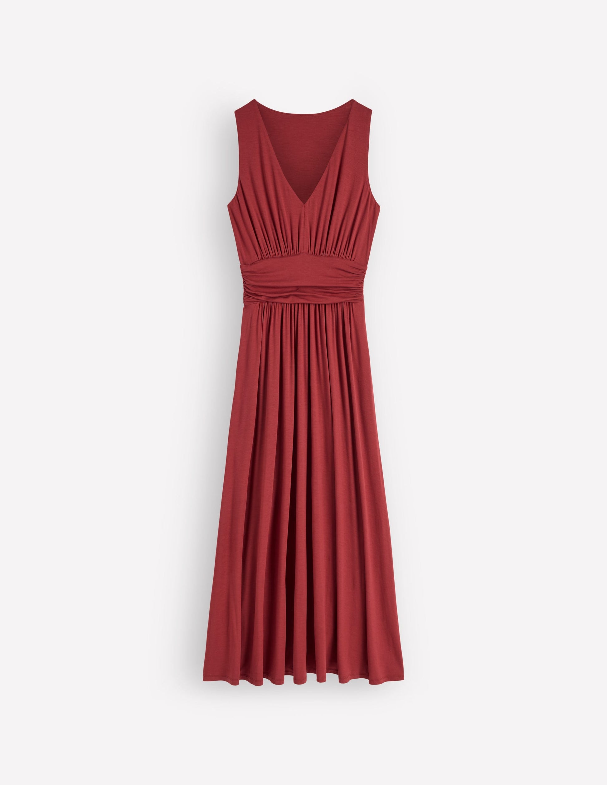 Elodie Jersey Maxi Dress-Rich Chestnut-7