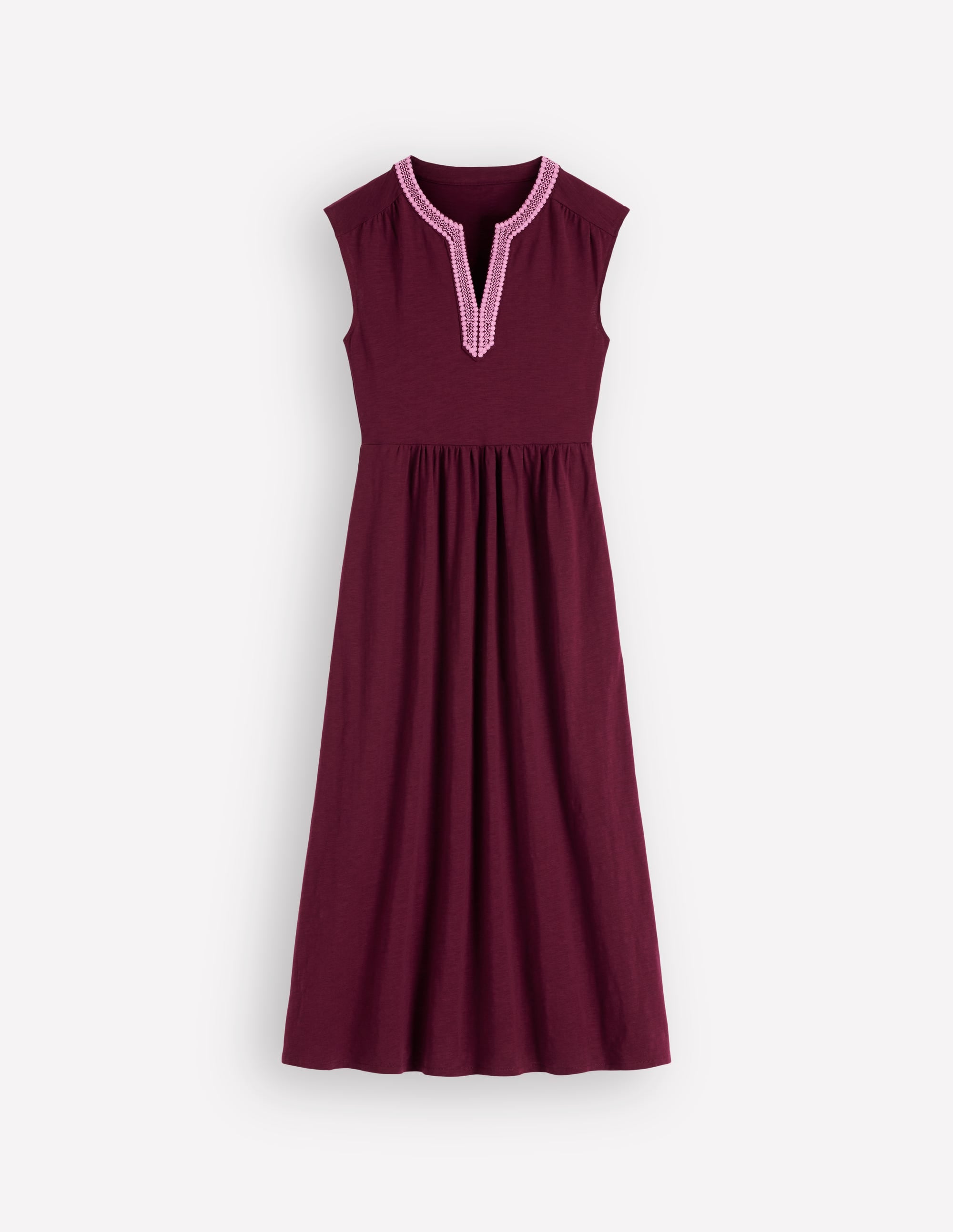 May Jersey Midi Dress-Deep Wisteria - Image 6