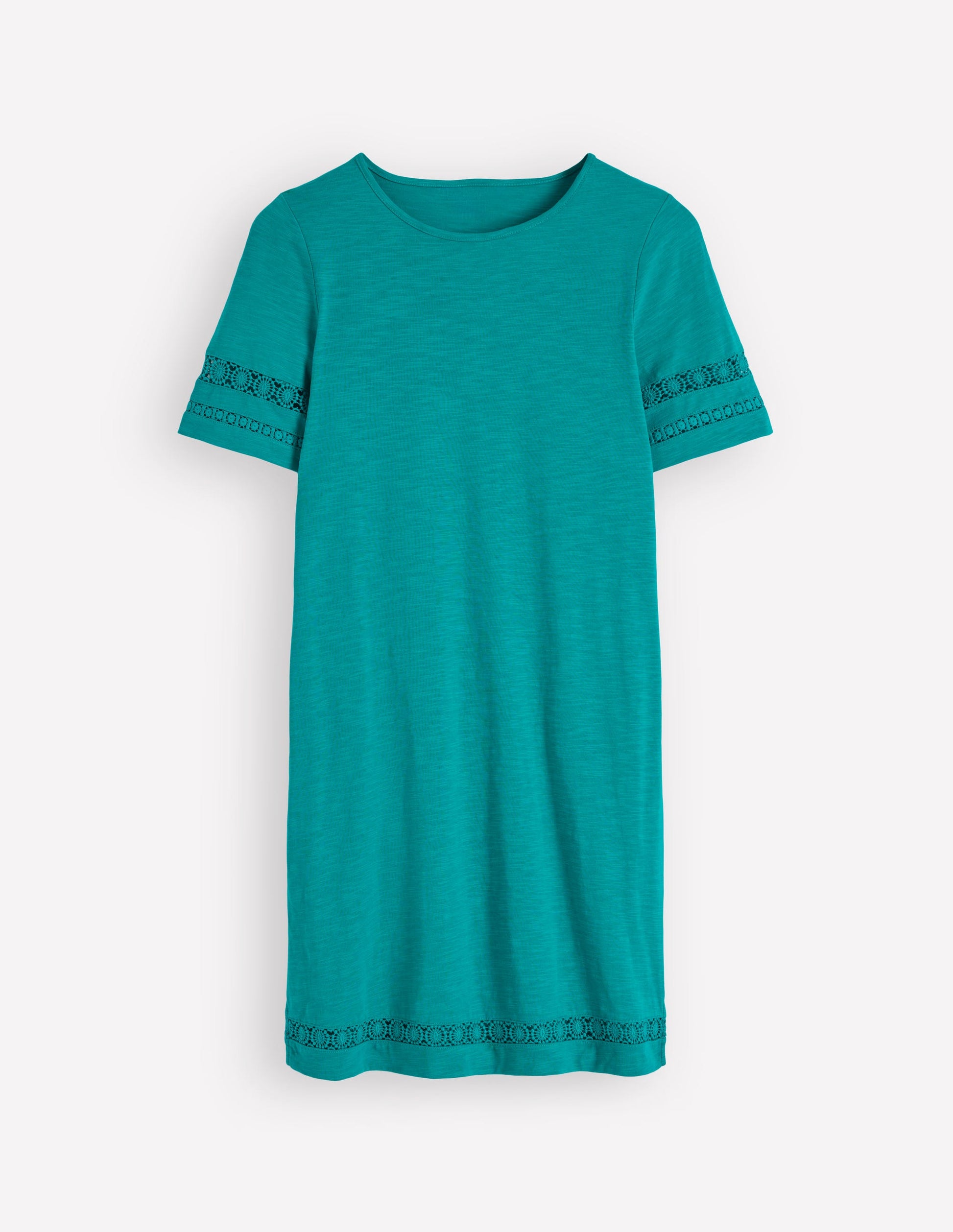 Hattie Jersey T-shirt Dress-Glaze Blue-6