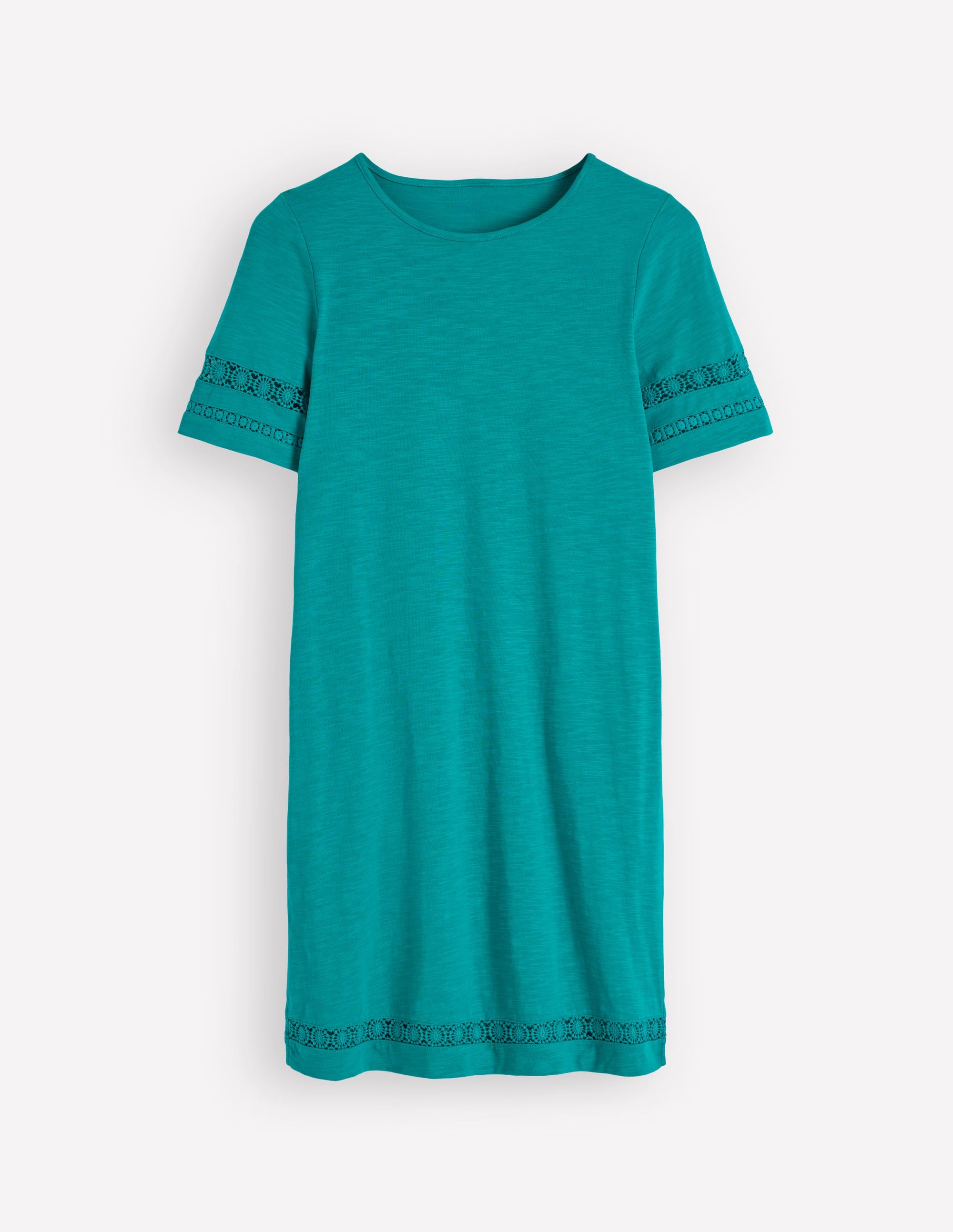 Hattie Jersey T-shirt Dress-Glaze Blue - Image 6