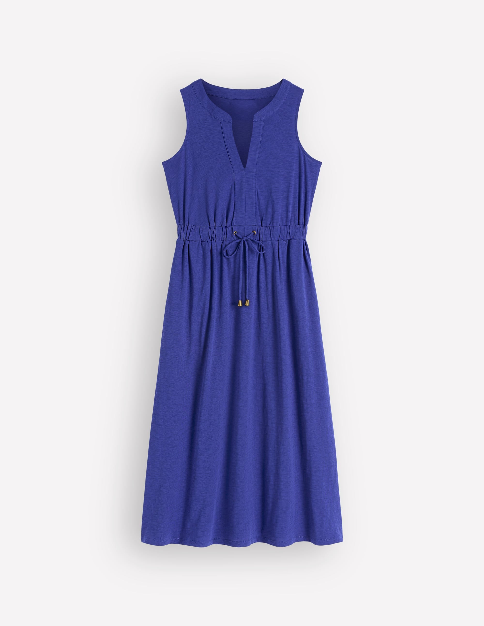 Delphine Midi Jersey Dress-Sapphire Blue - Image 7