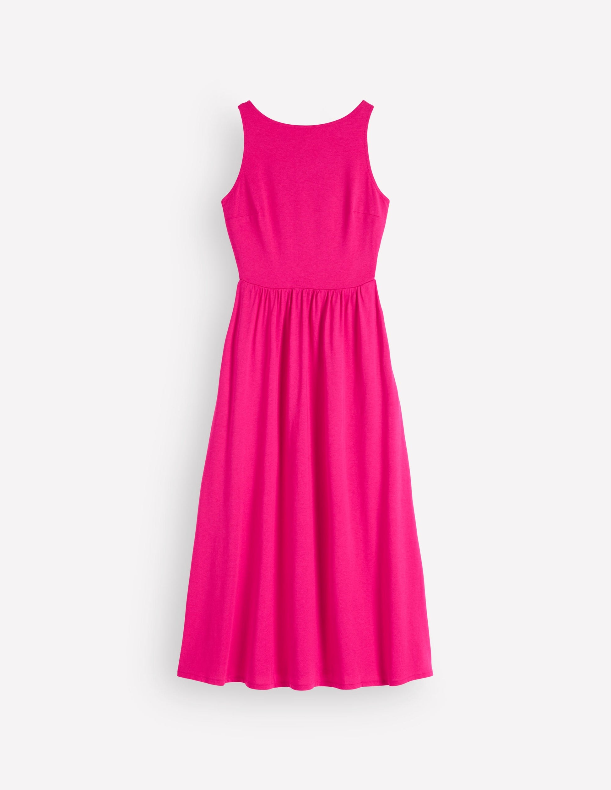 Saoirse Smock Back Dress-Bright Pink-7