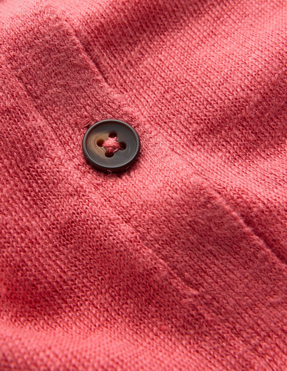 Agnes Collar Linen Cardigan-Coral-6