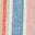 Islington Linen Crop Trousers-Blue, Pink, Red Multistripe